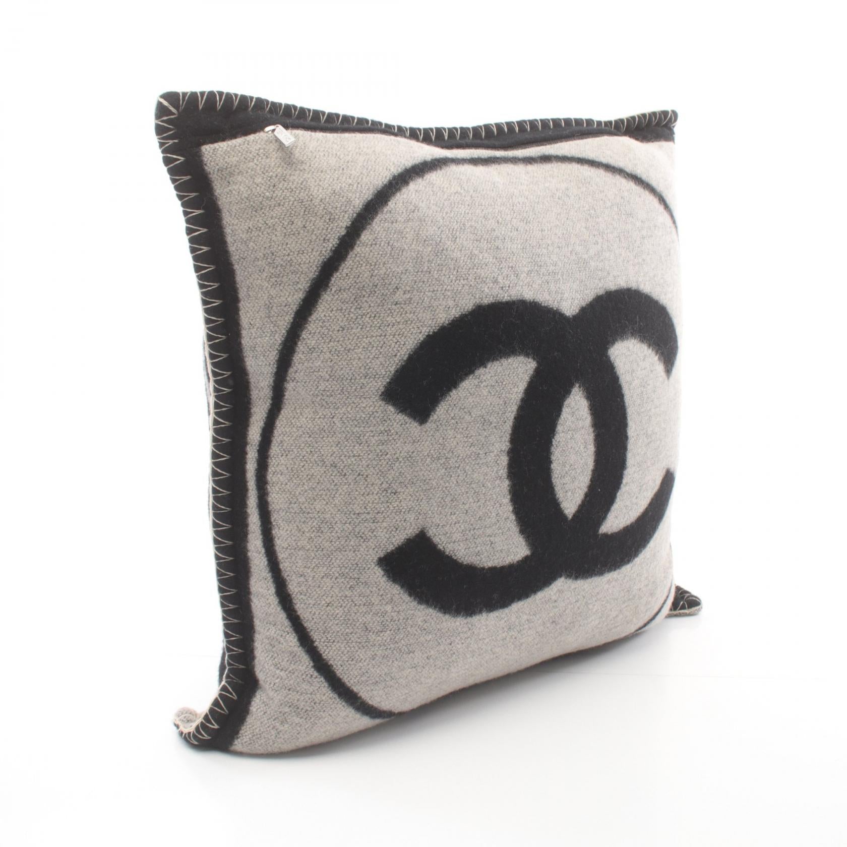 Chanel Wool Cashmere Coco Mark Accessory