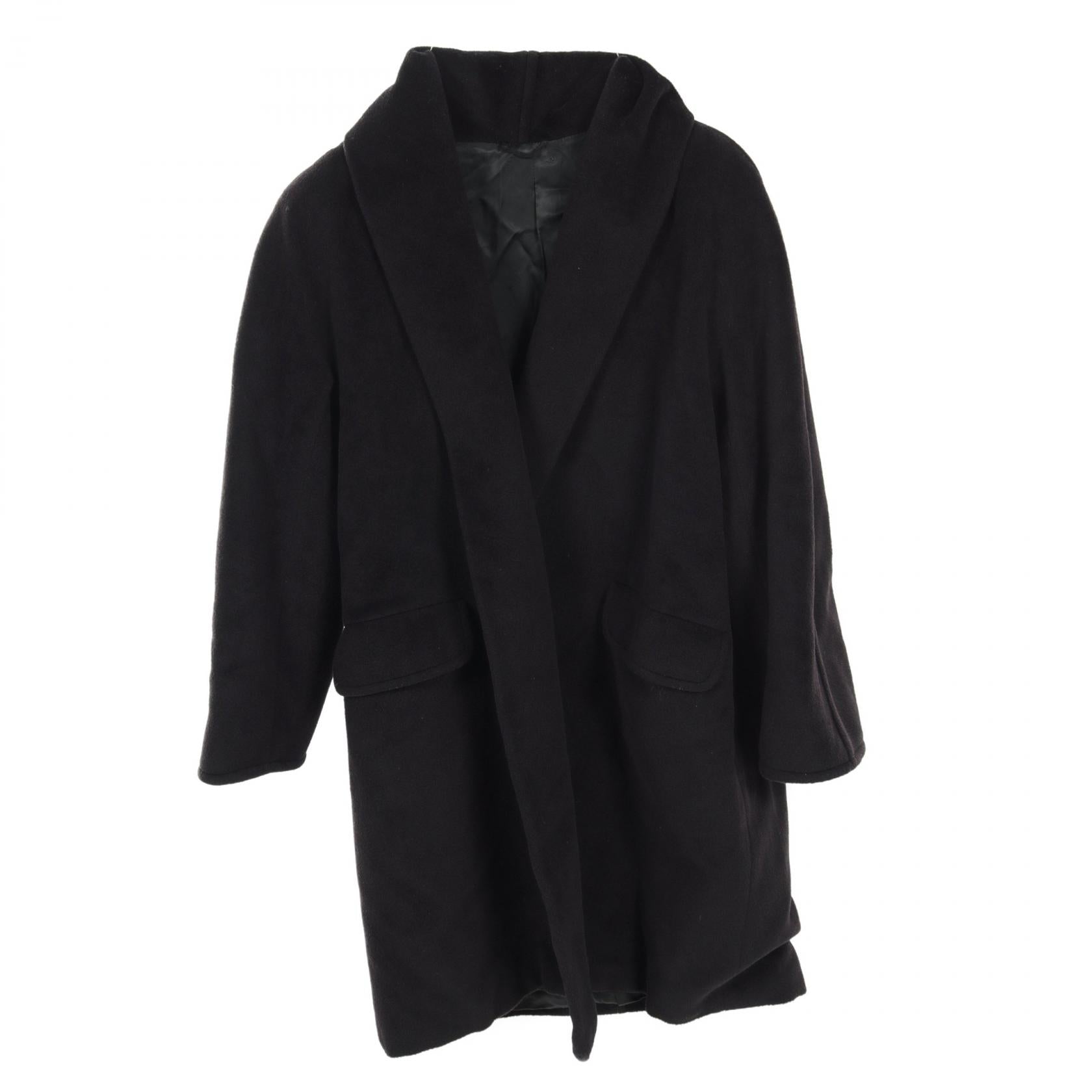 Max Mara Wool Cashmere Outerwear Black