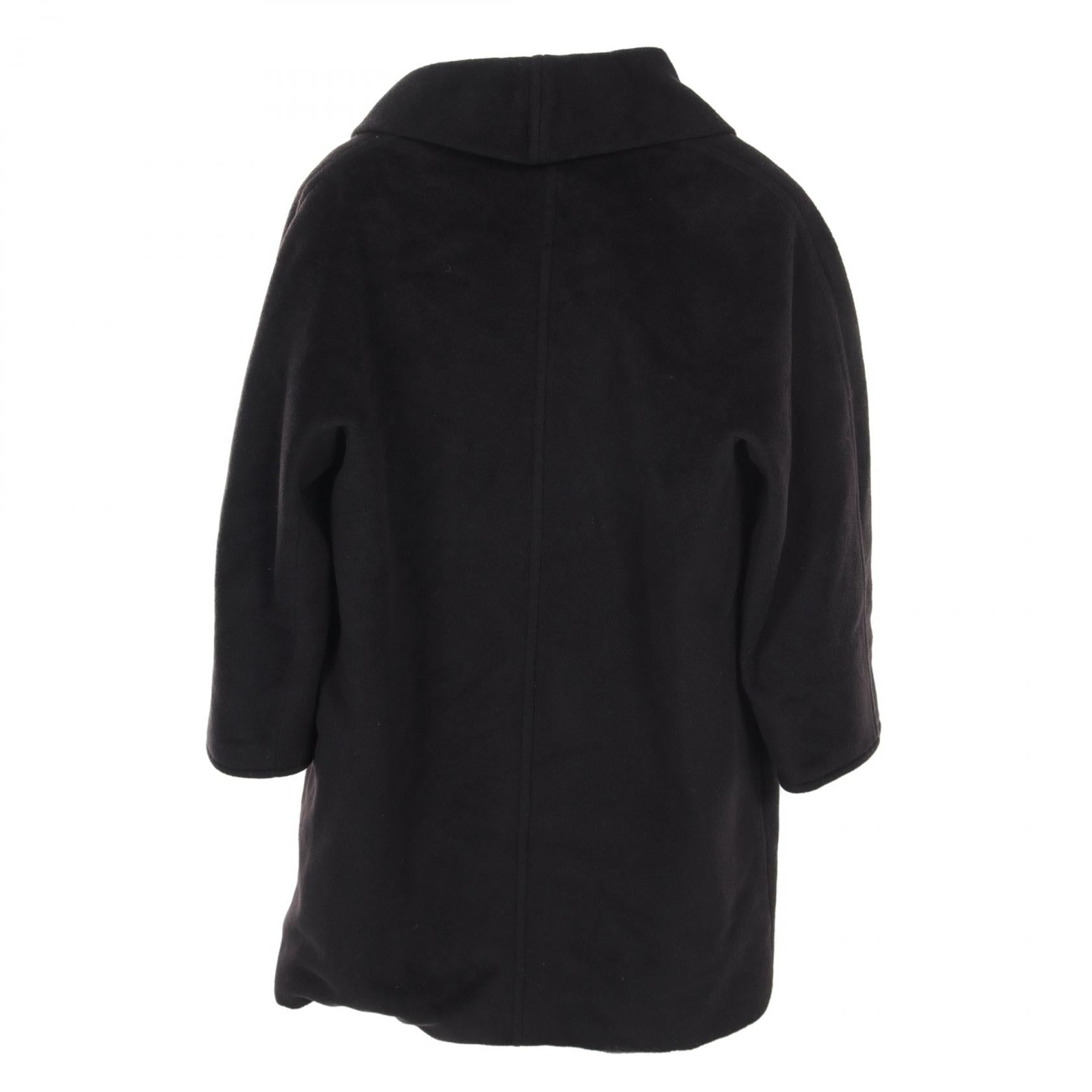 Max Mara Wool Cashmere Outerwear Black