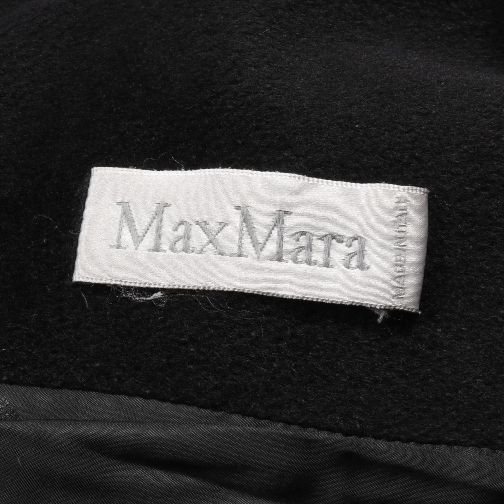 Max Mara Wool Cashmere Outerwear Black