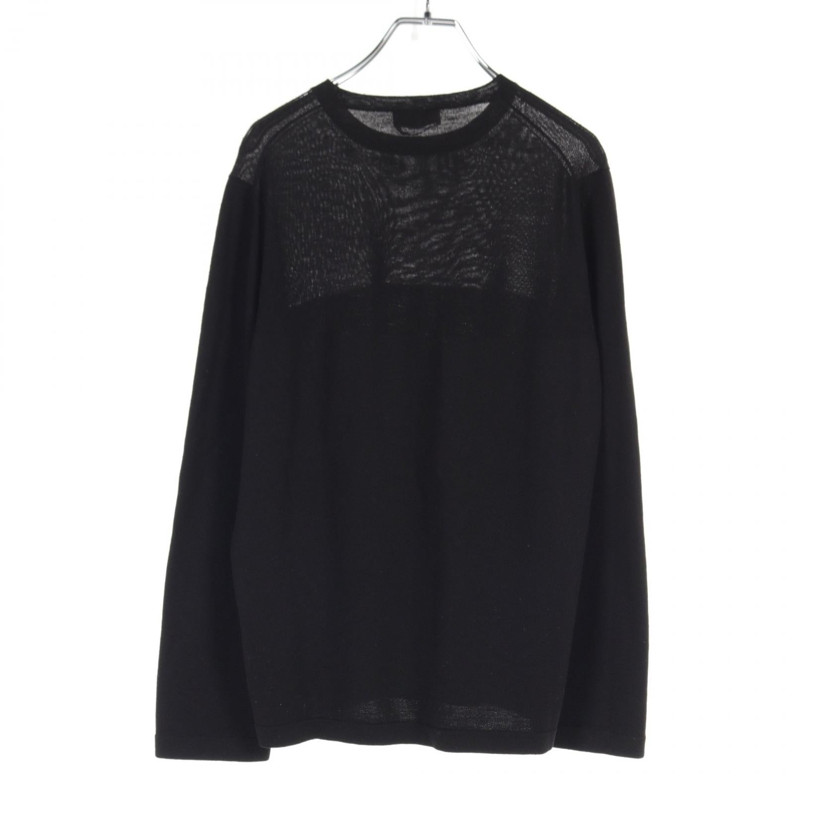 Hermes Wool Knit Top Black