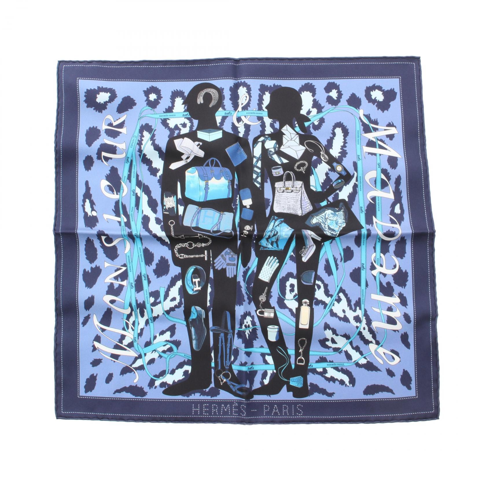 Hermes Silk Petit Carre 45 Scarf