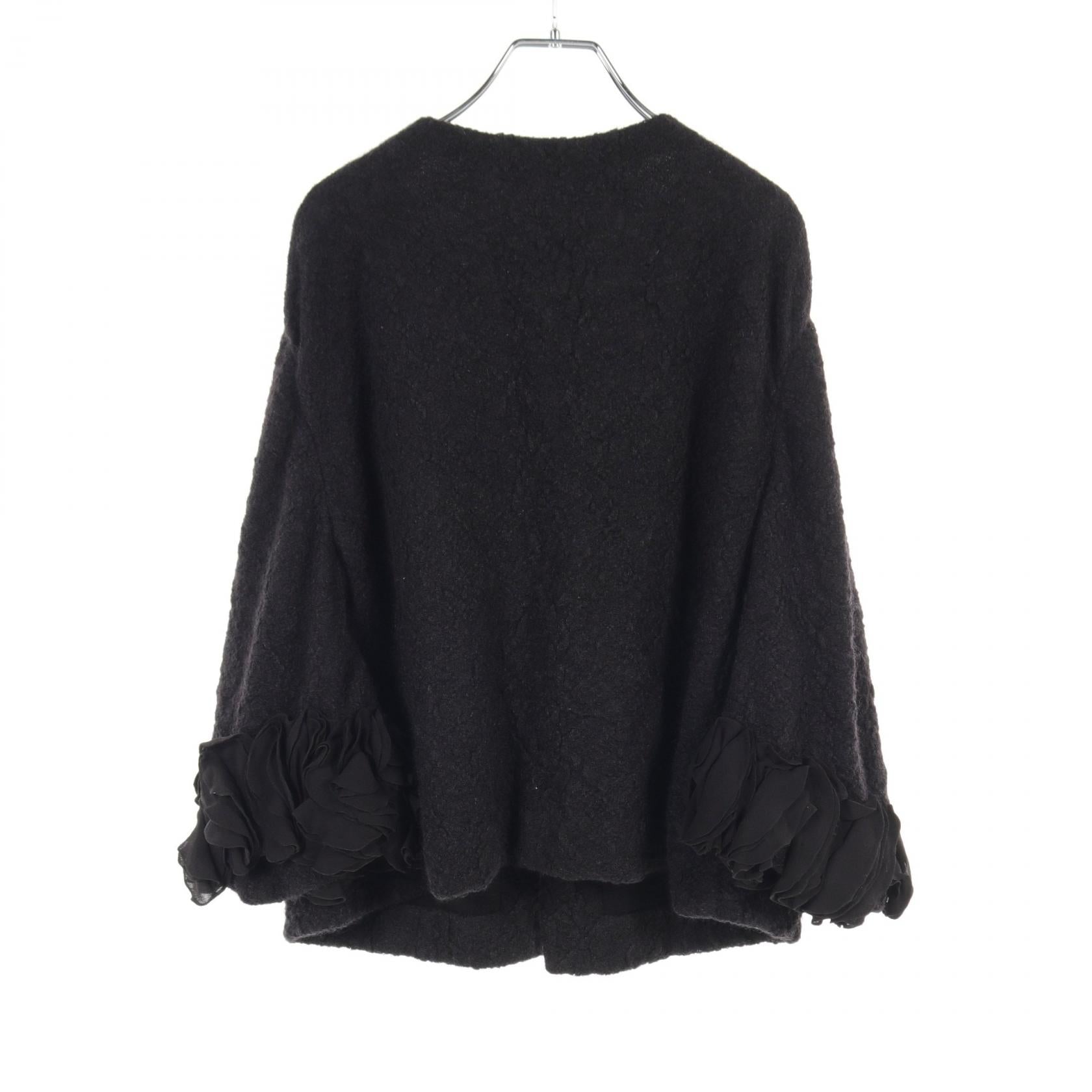 Valentino Nylon Cardigan Black