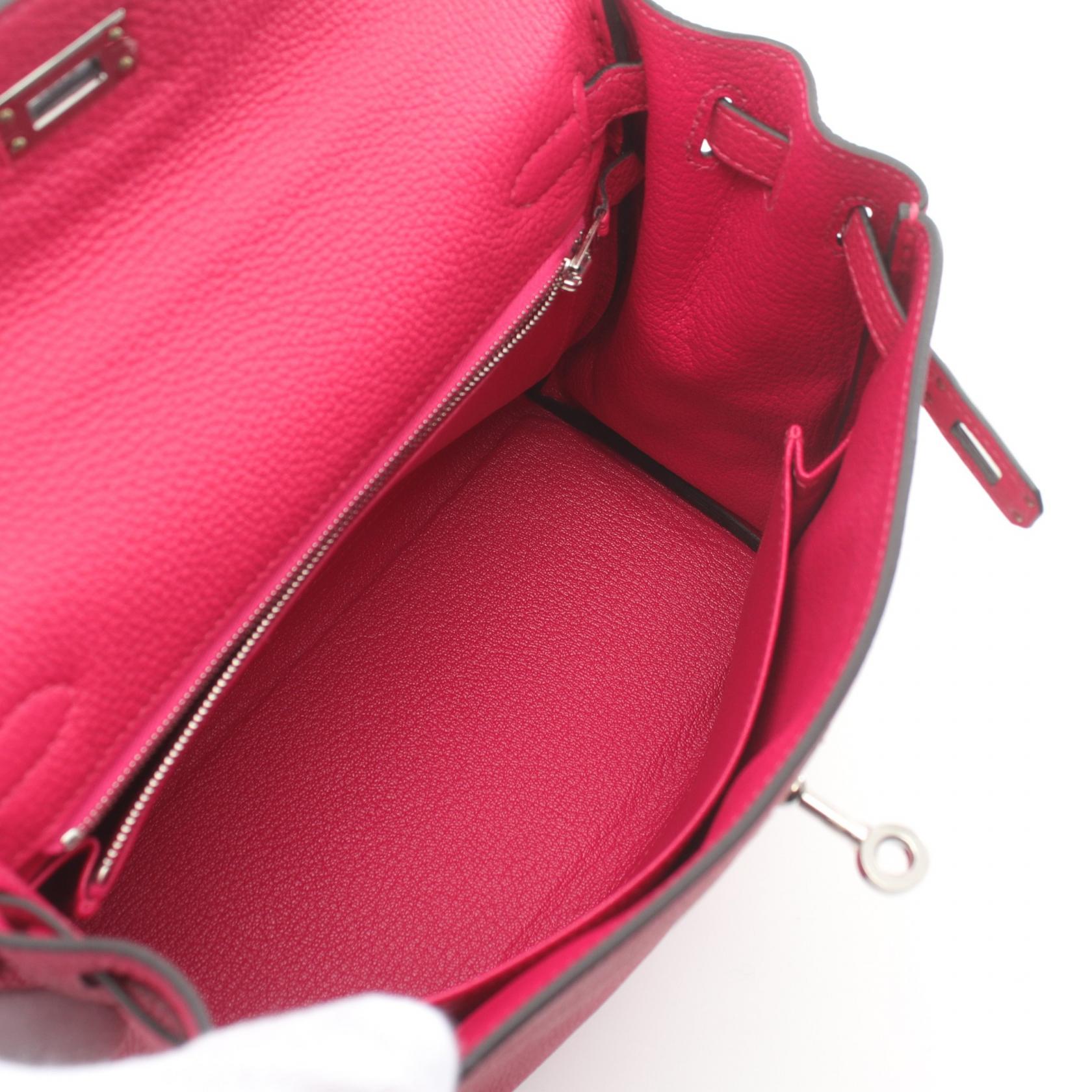 Hermes Kelly 25 Togo Handbag Pink