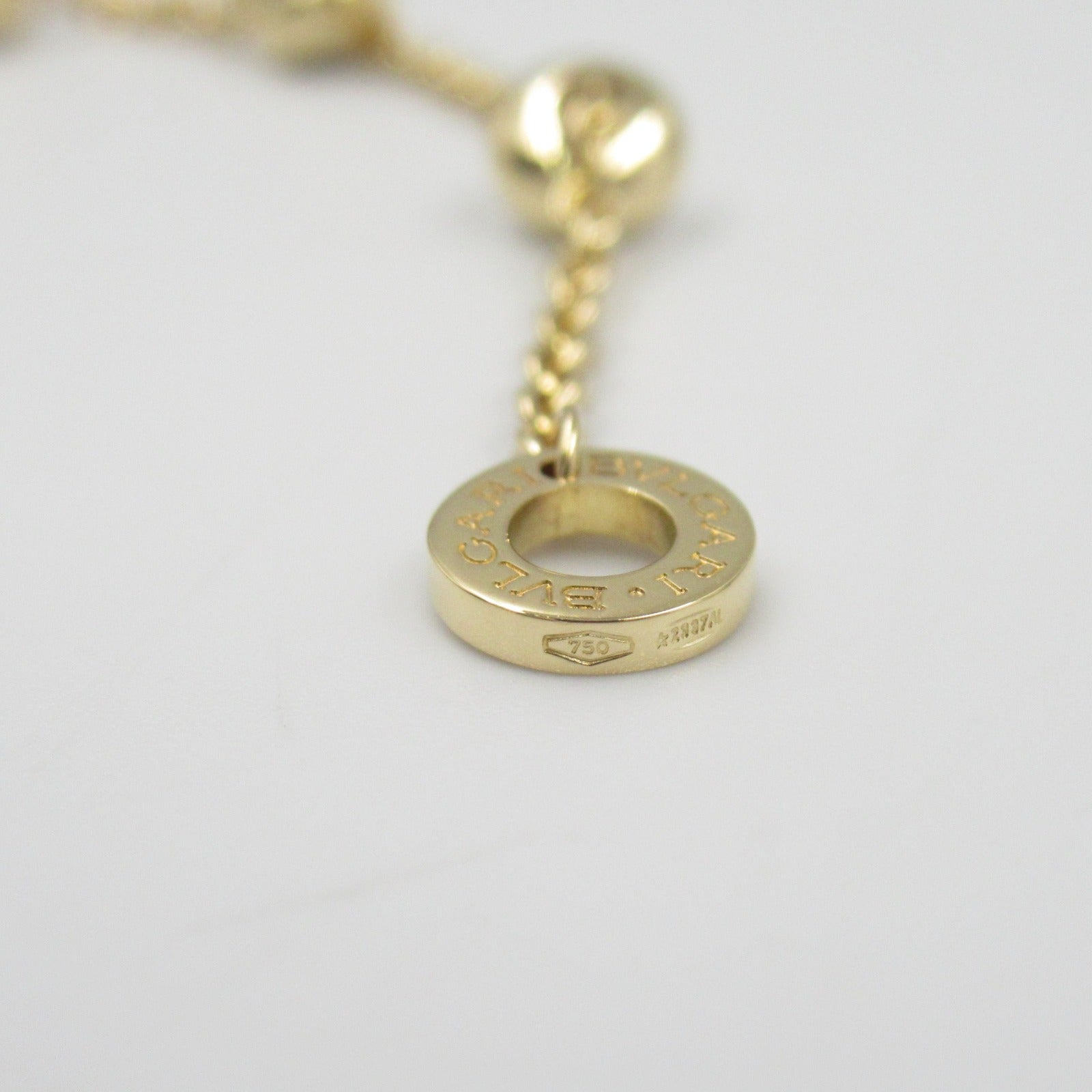 Bvlgari B.Zero1 Necklace K18 Yellow Gold Diamond