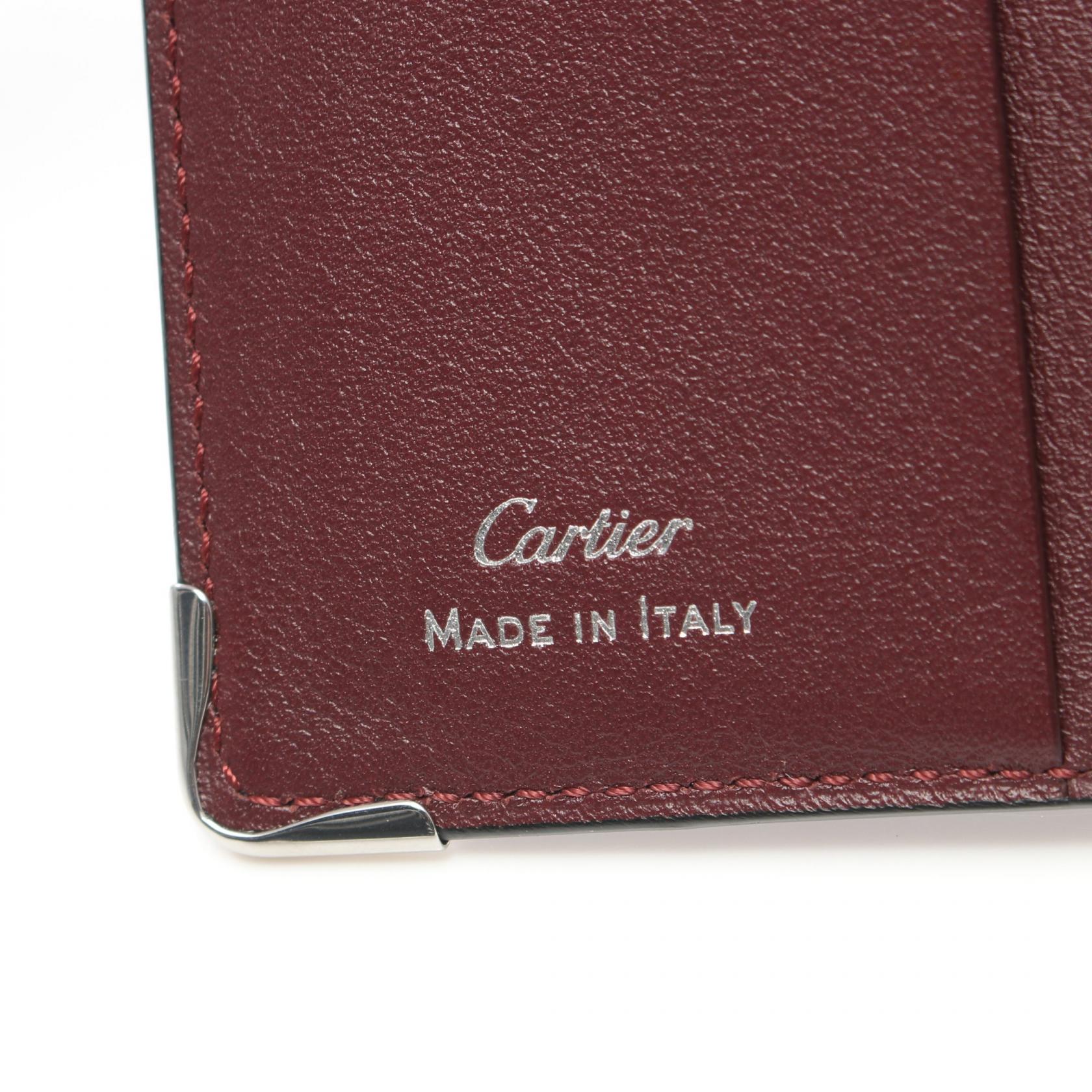 Cartier Must Line Leather Card Case