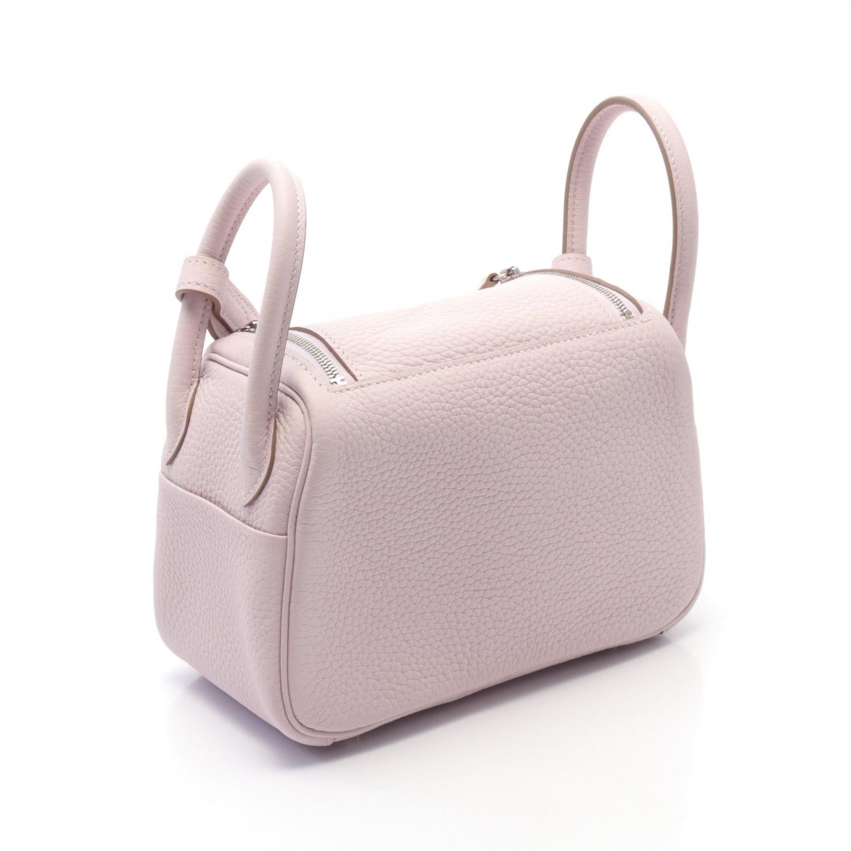 Hermes Lindy Mini Shoulder Bag Pink