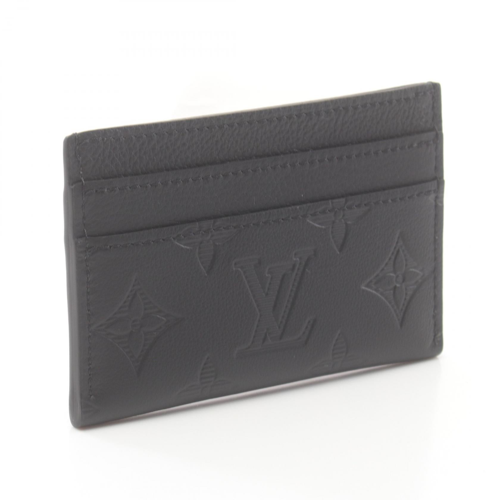 Louis Vuitton Monogram Shadow Leather Card Case