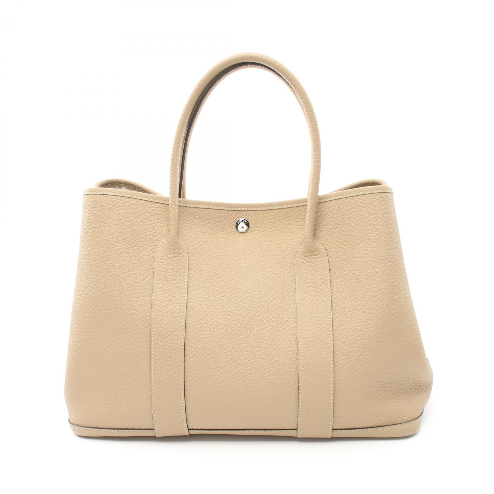 Hermes Garden Party PM Tote Bag Beige