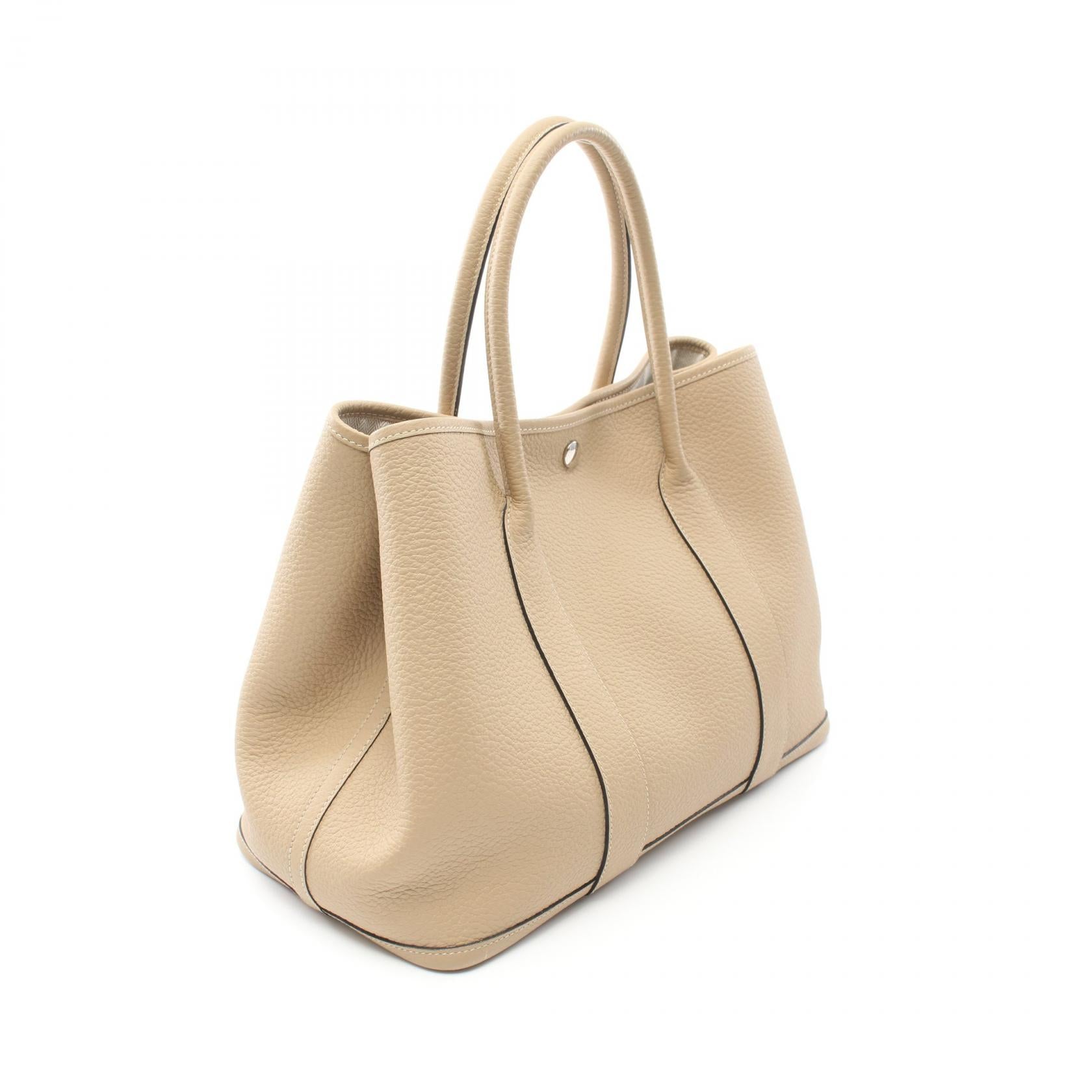 Hermes Garden Party PM Tote Bag Beige