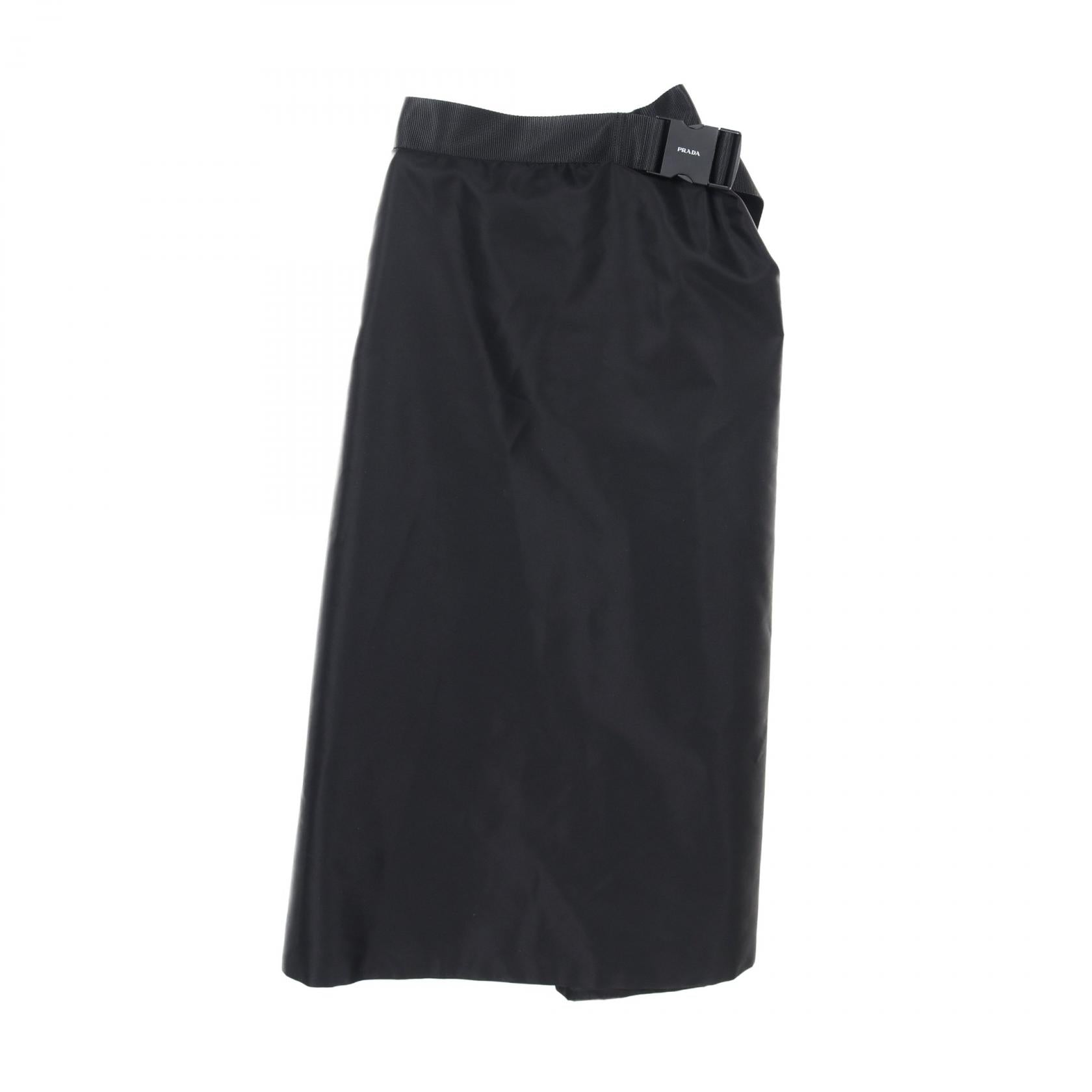 Prada RE-NYLON Skirt Black 21X899