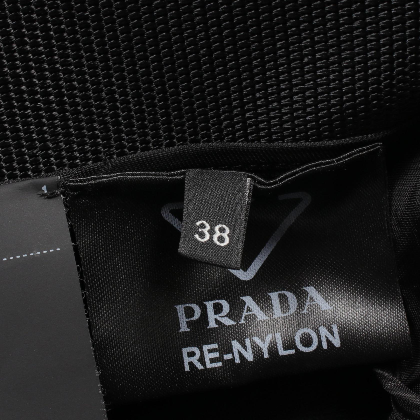 Prada RE-NYLON Skirt Black 21X899