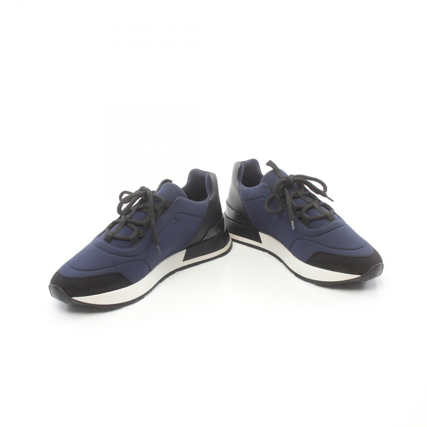 Hermes Suede Neoprene Miles Sneakers