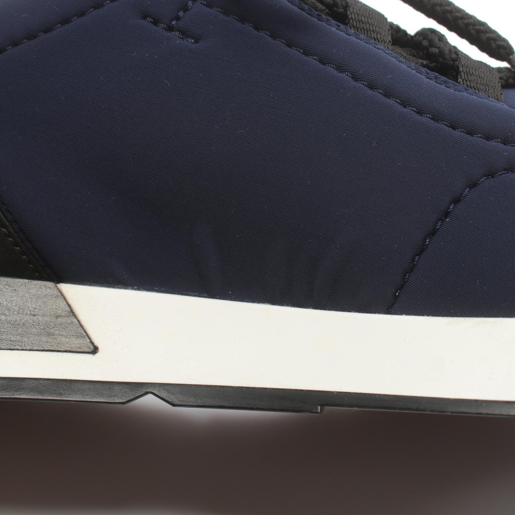 Hermes Suede Neoprene Miles Sneakers