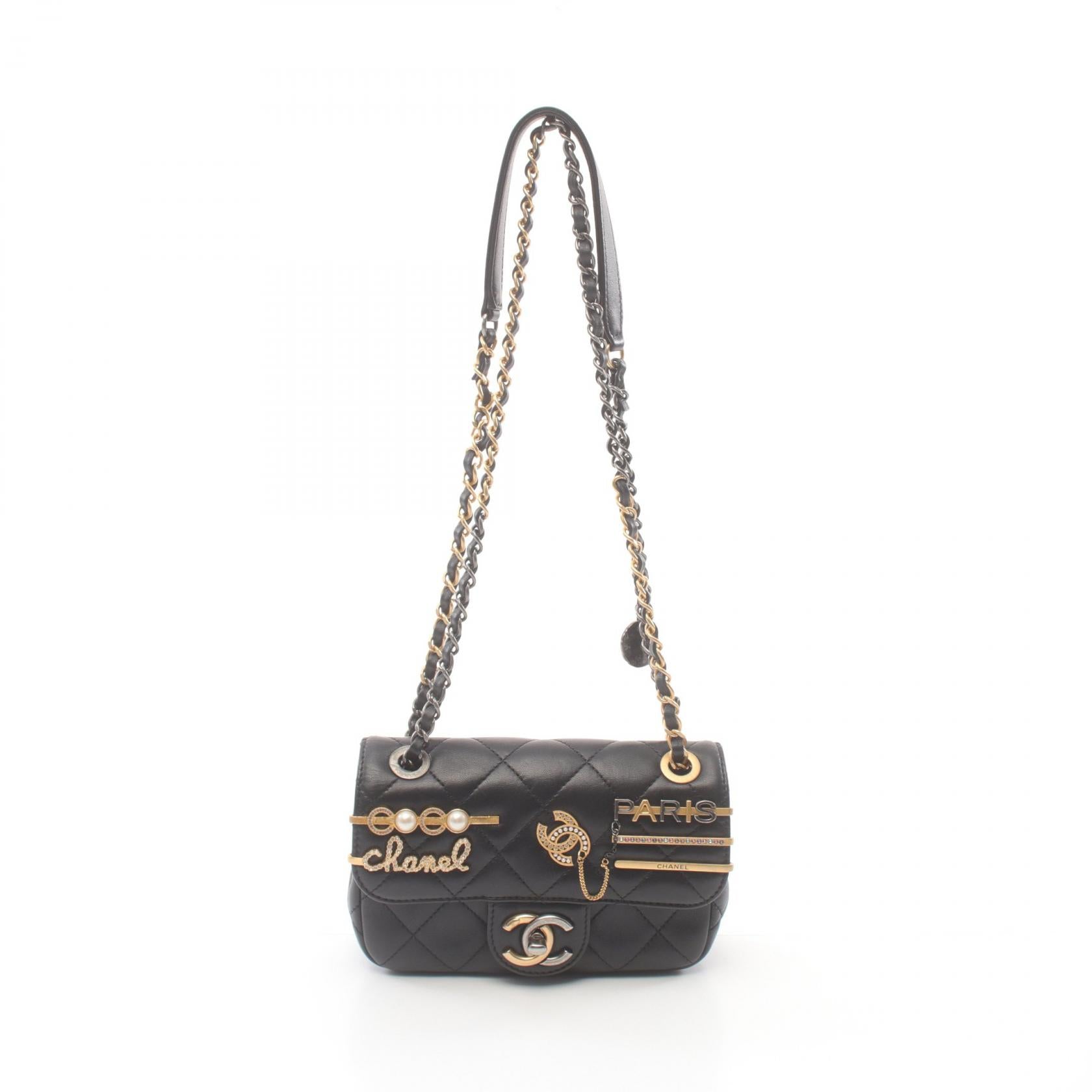 Chanel Lambskin Matelasse Shoulder Bag AS2978