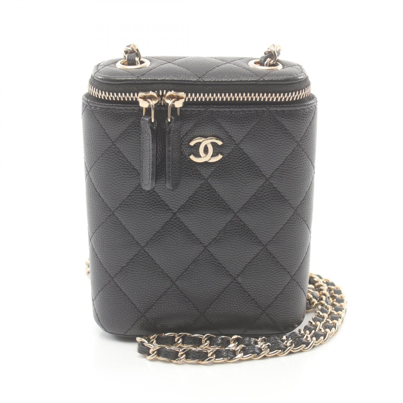 Chanel Caviar Skin Matelasse Shoulder Bag