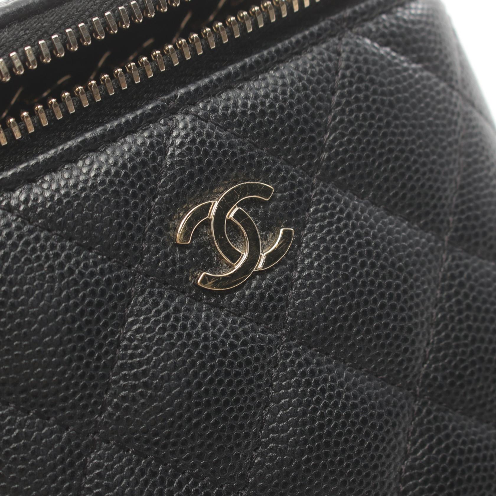 Chanel Caviar Skin Matelasse Shoulder Bag