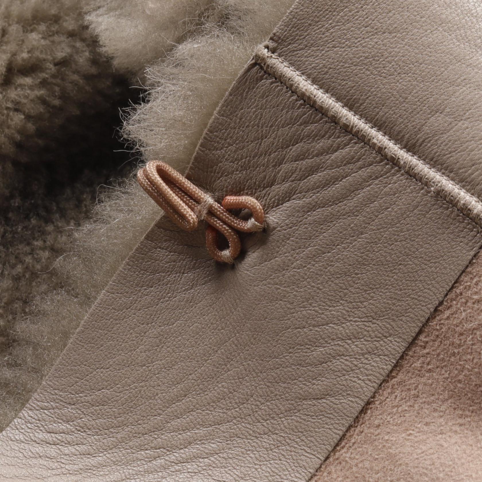 Bottega Veneta Shearling Vest Beige