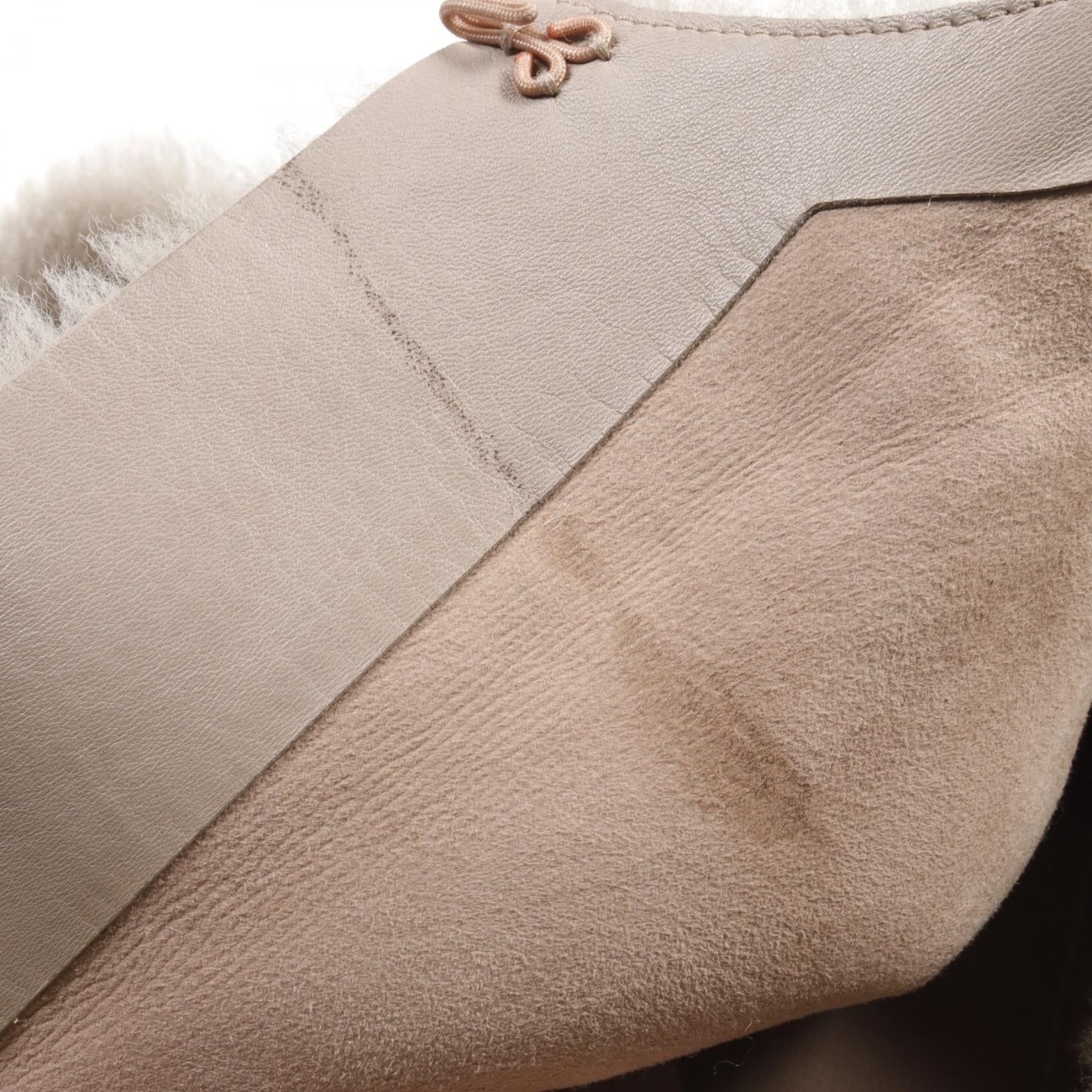 Bottega Veneta Shearling Vest Beige