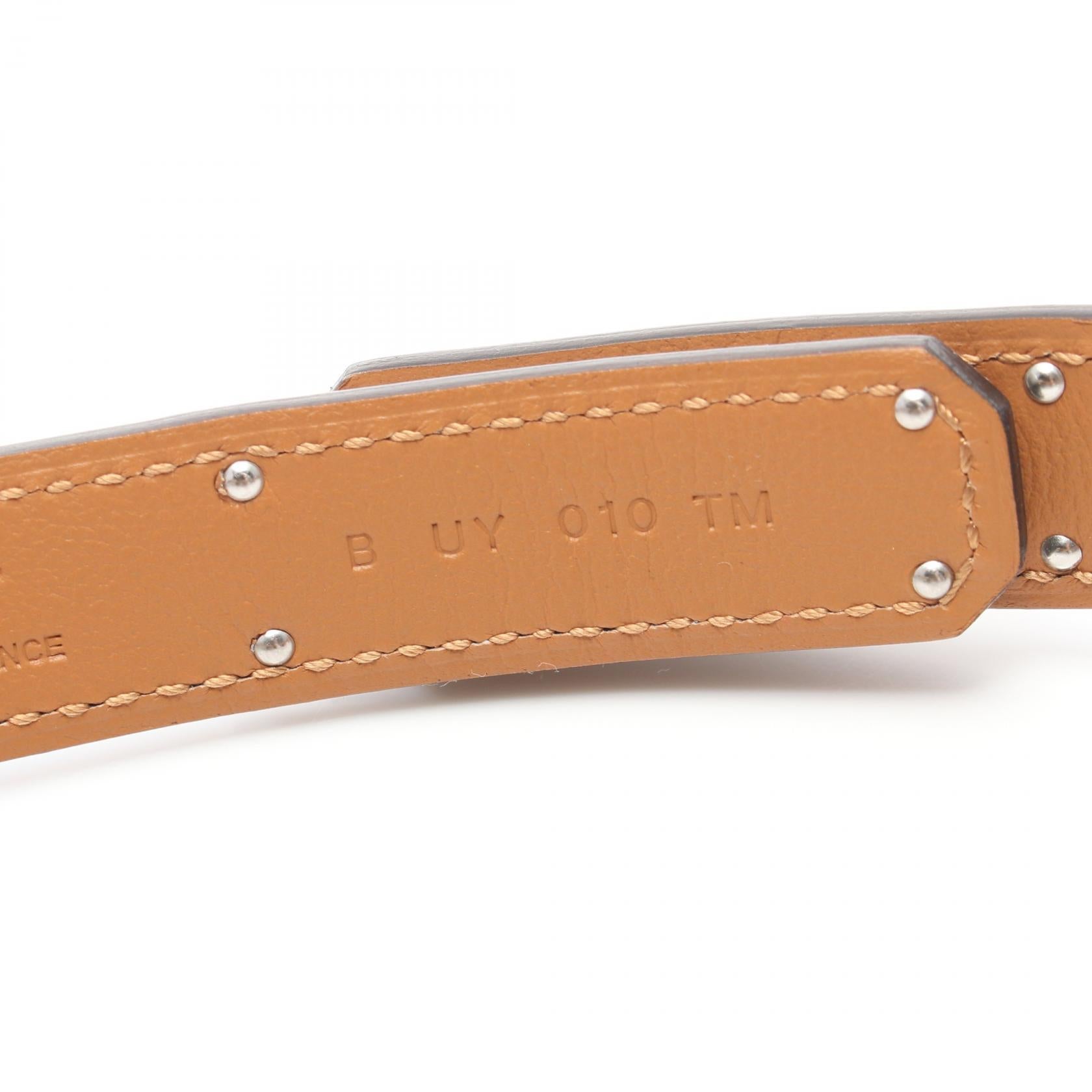 Hermes Kelly Belt Epsom Leather Blue