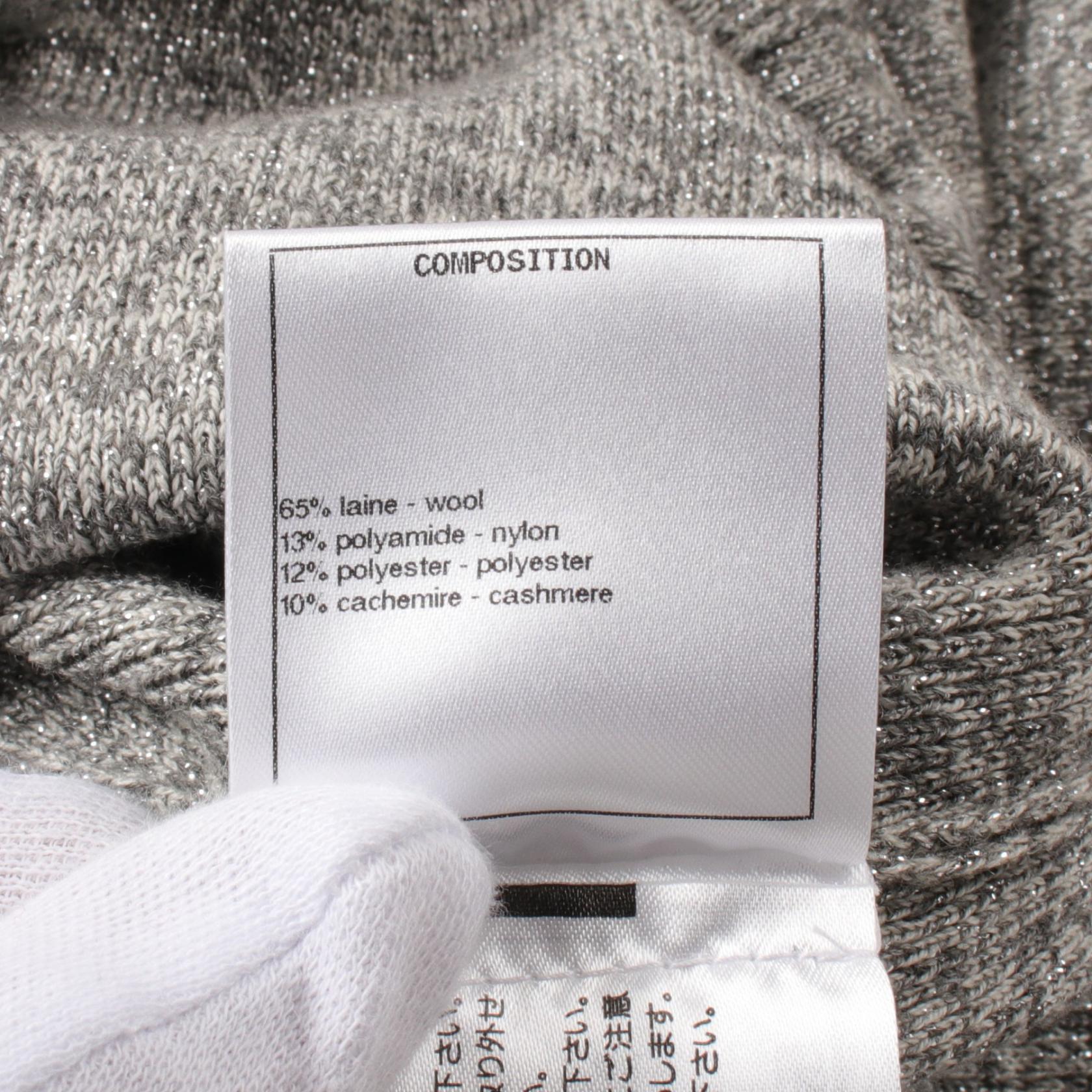 Chanel Wool Dress Gray P57394K07554