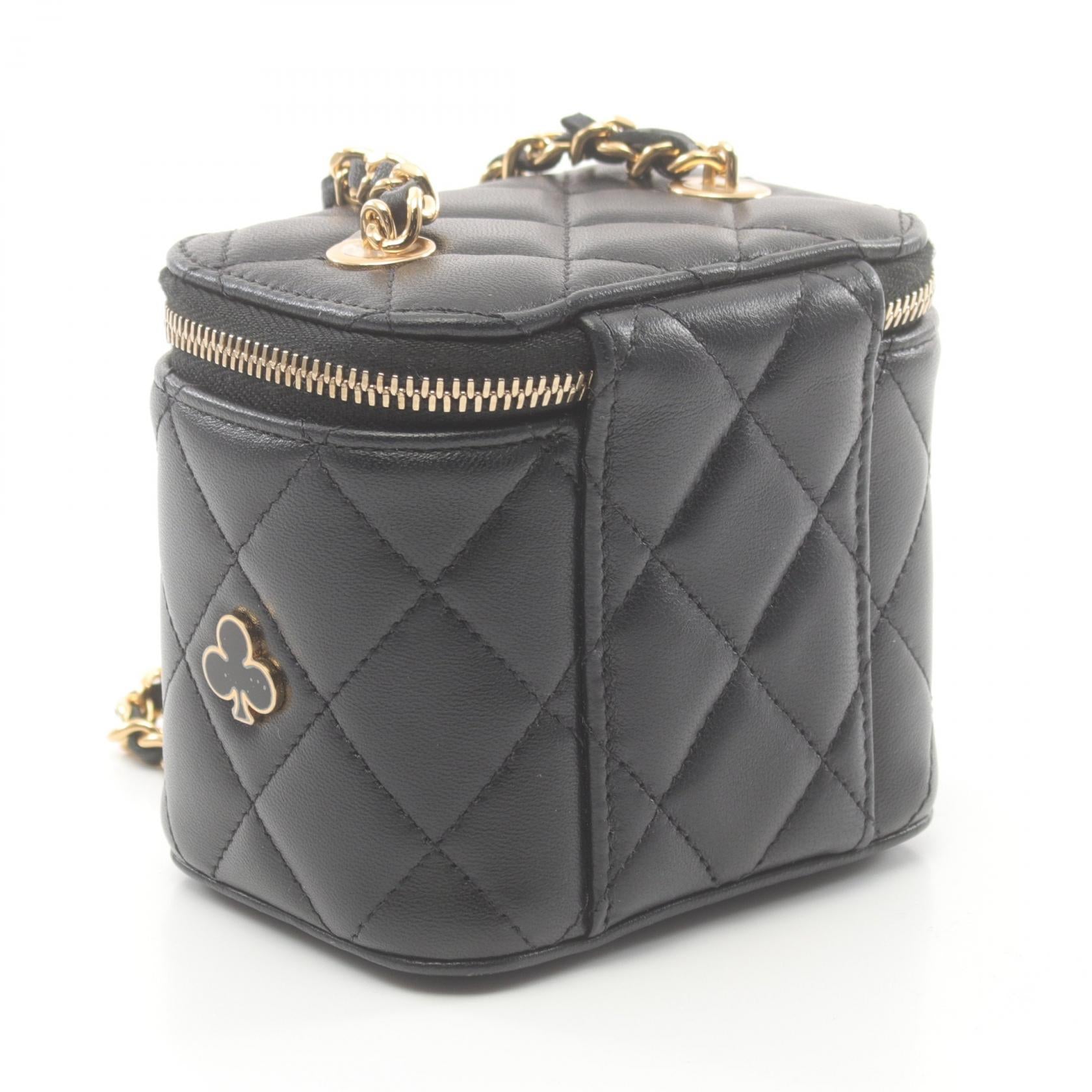 Chanel Lambskin Matelasse Small Vanity Bag AP3078