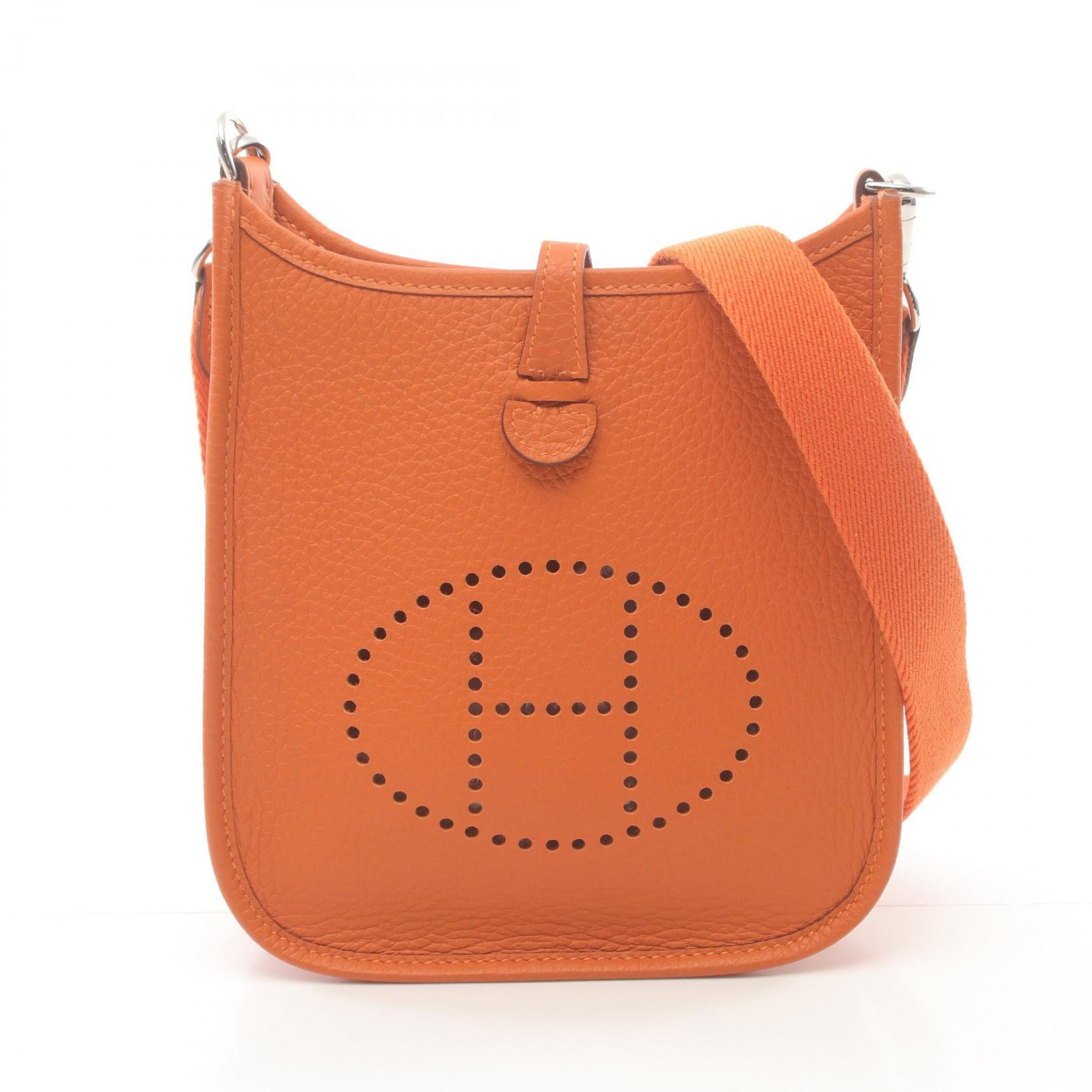 Hermes Evelyne TPM Shoulder Bag Orange