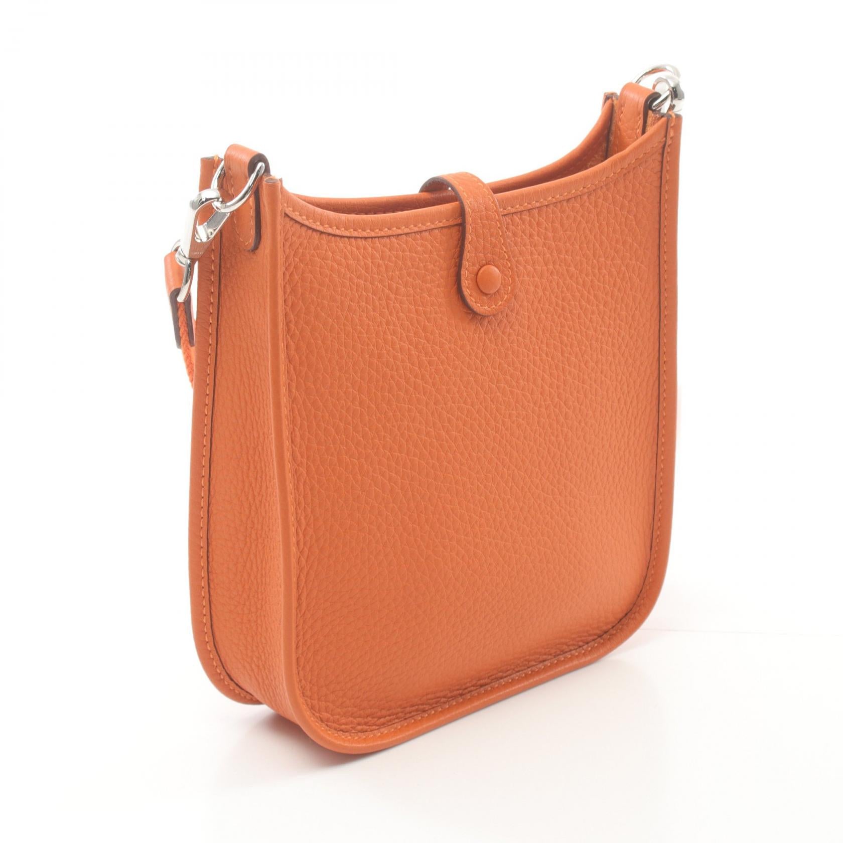 Hermes Evelyne TPM Shoulder Bag Orange