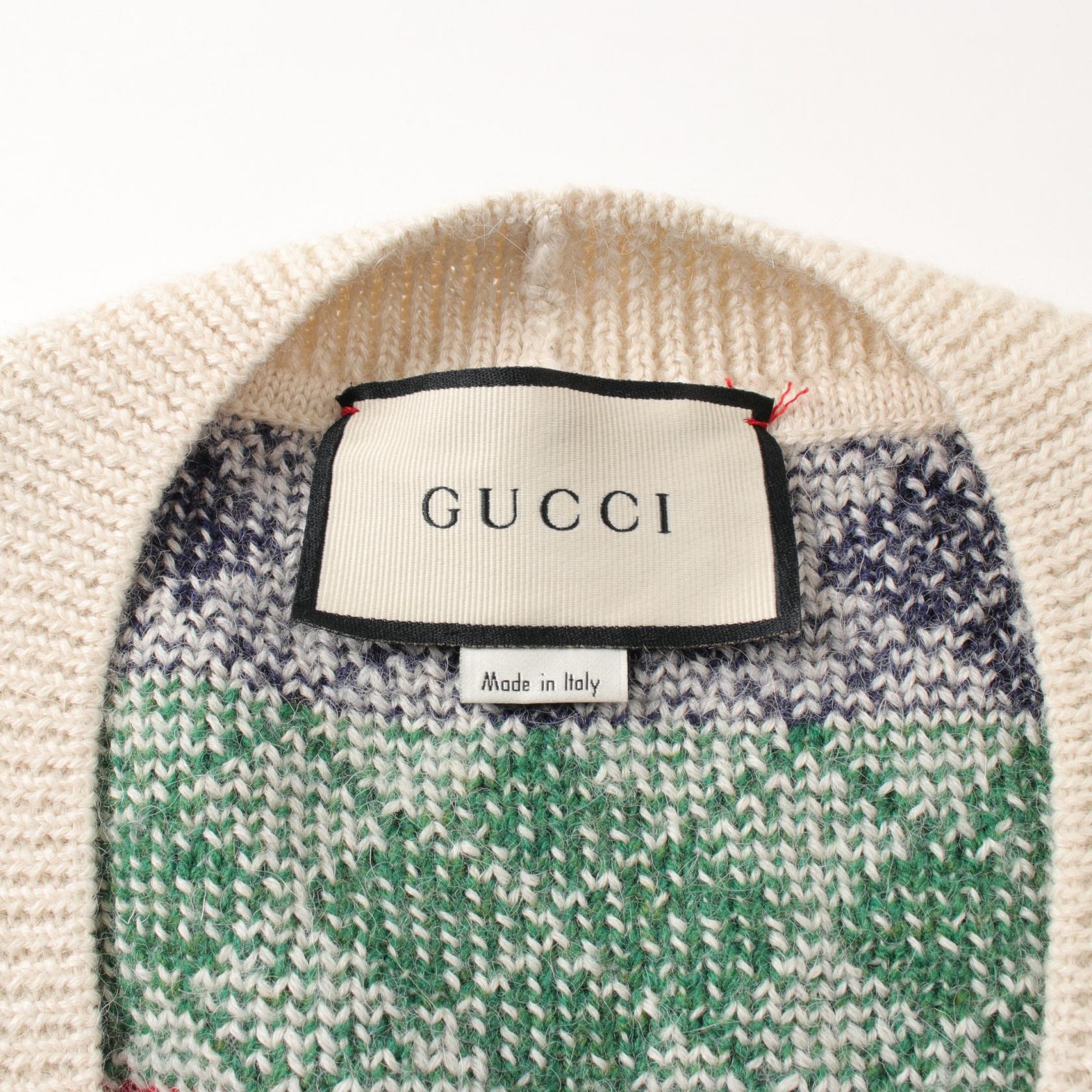 Gucci Wool Alpaca Cardigan 595464