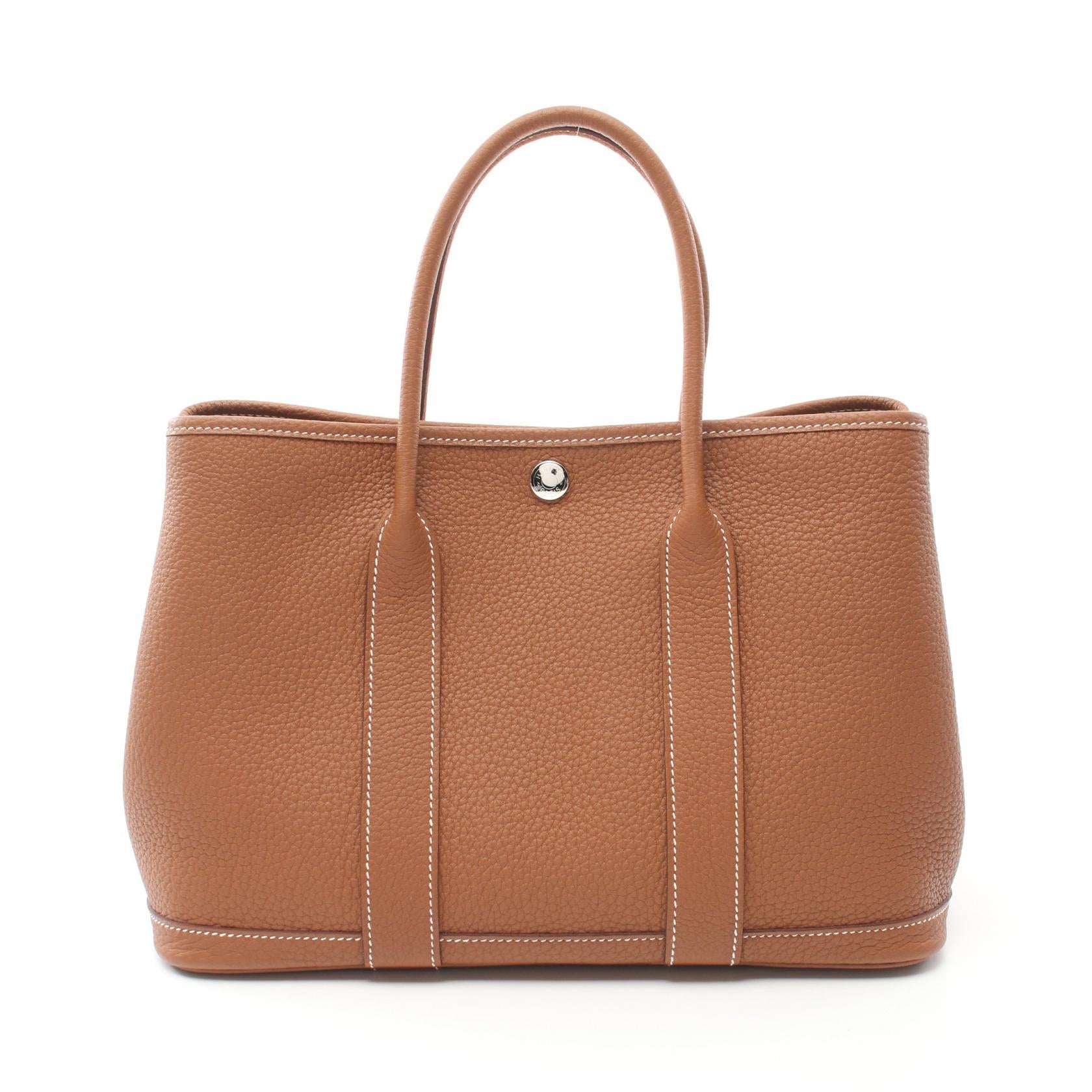 Hermes Garden Party TPM Tote Bag Brown