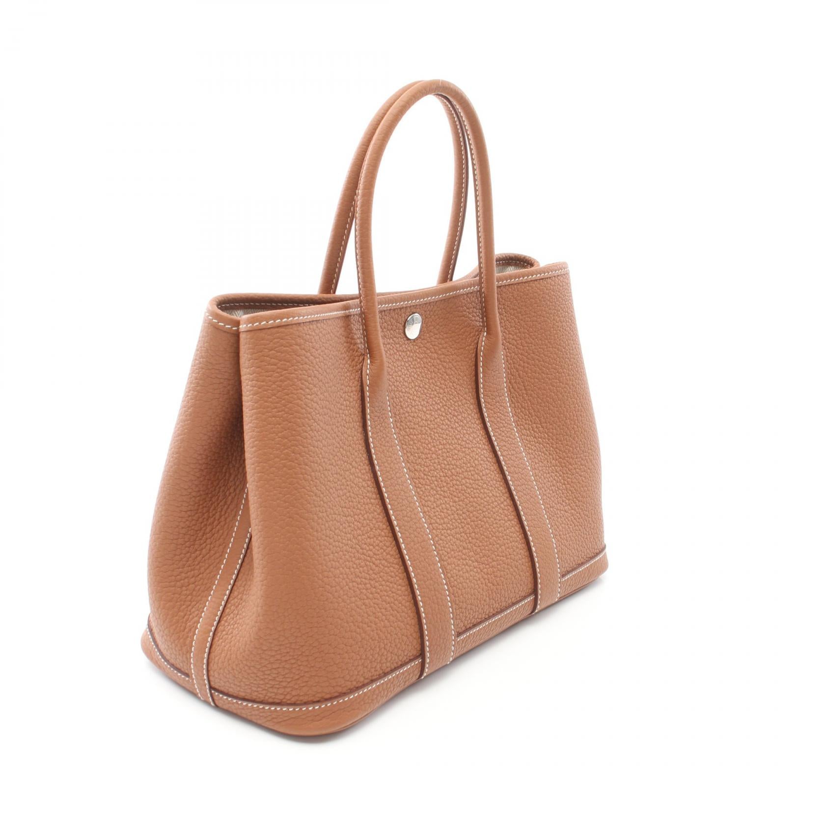 Hermes Garden Party TPM Tote Bag Brown