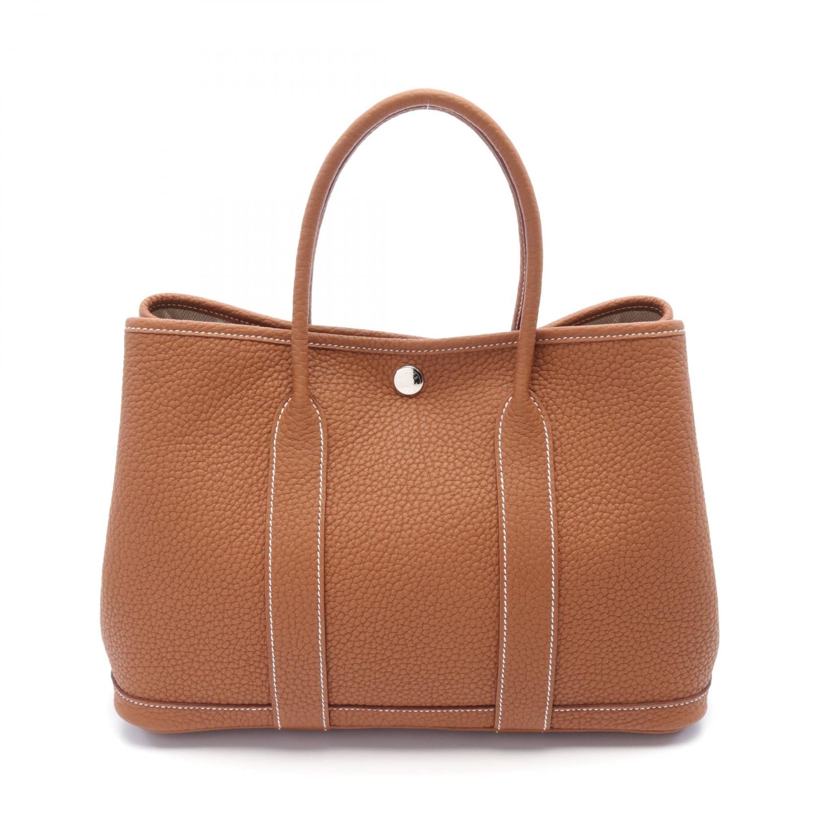 Hermes Garden Party TPM Tote Bag Brown