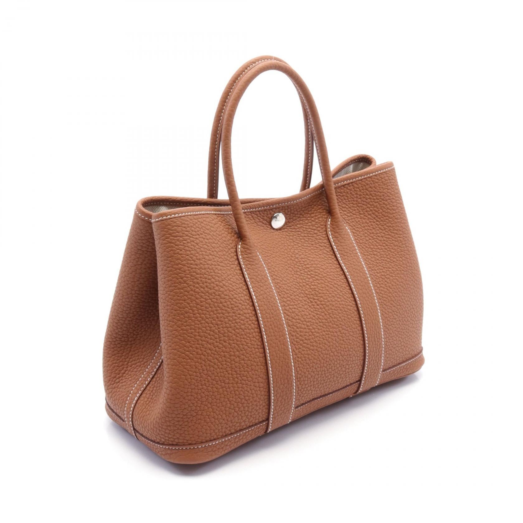 Hermes Garden Party TPM Tote Bag Brown