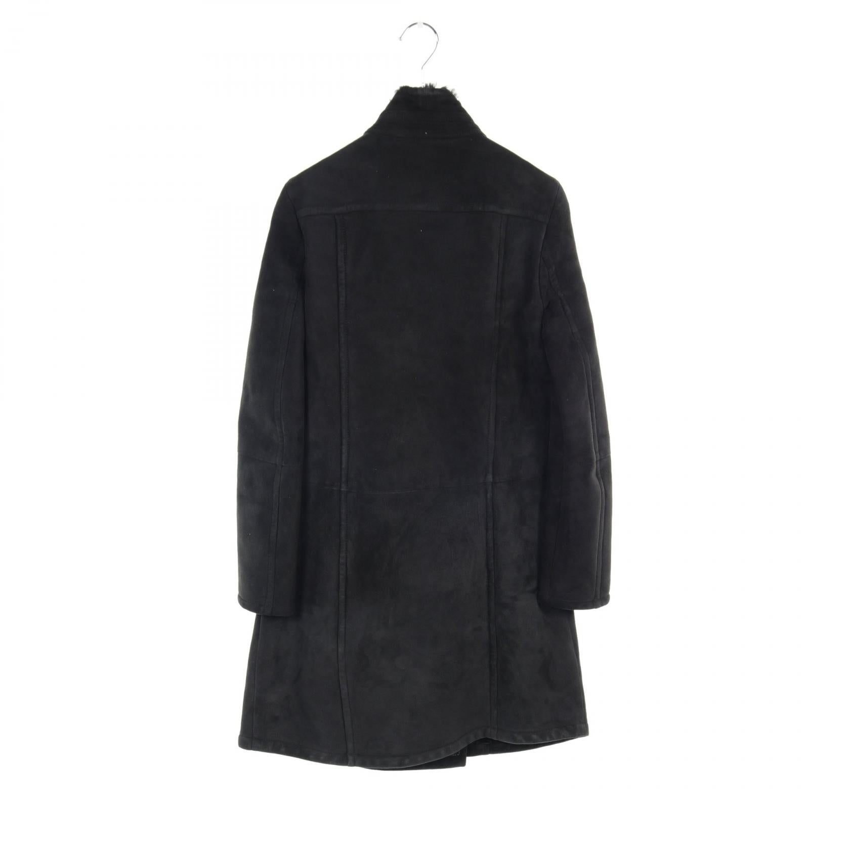 Gucci Shearling Outerwear Black 355982