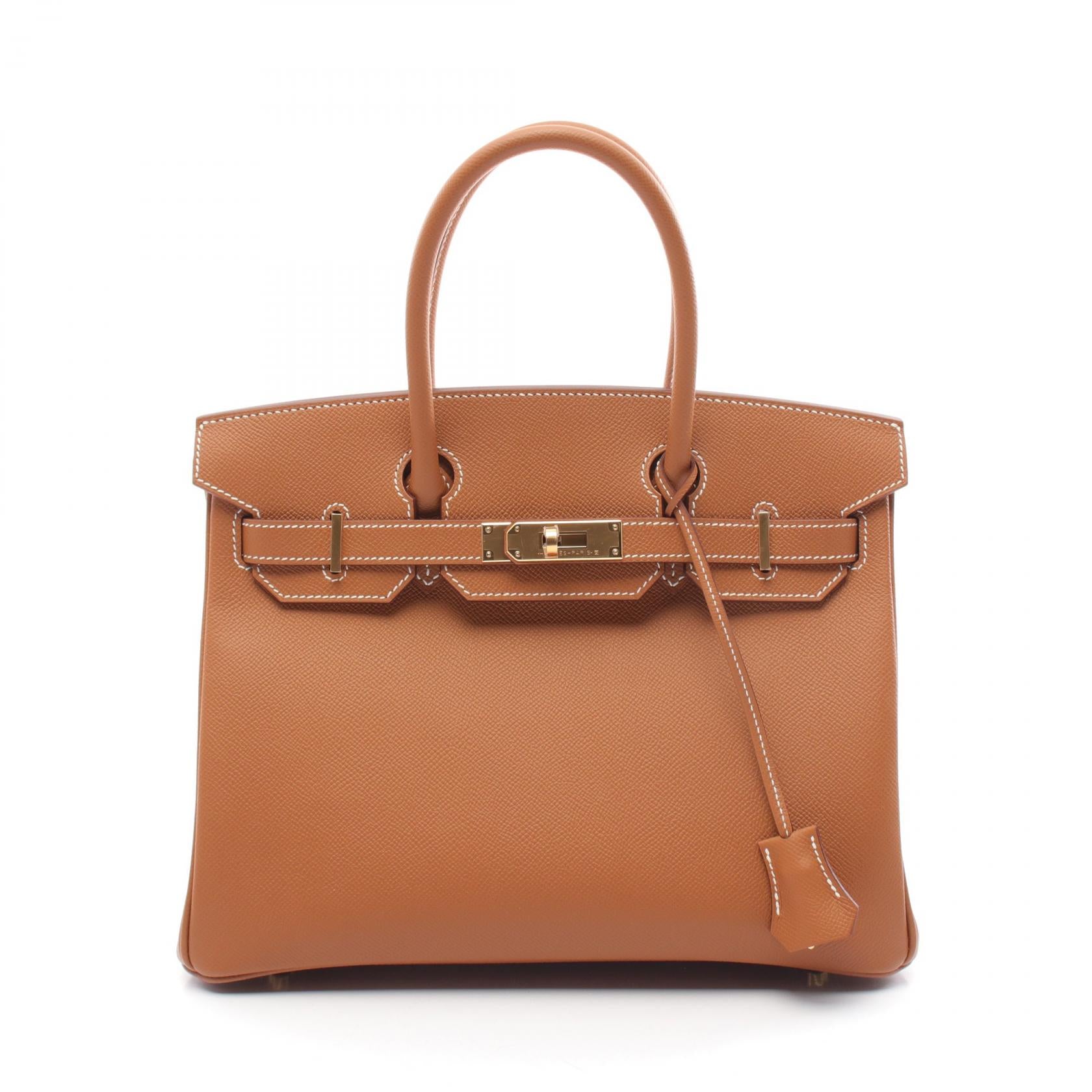 Hermes Birkin 30 Handbag Brown