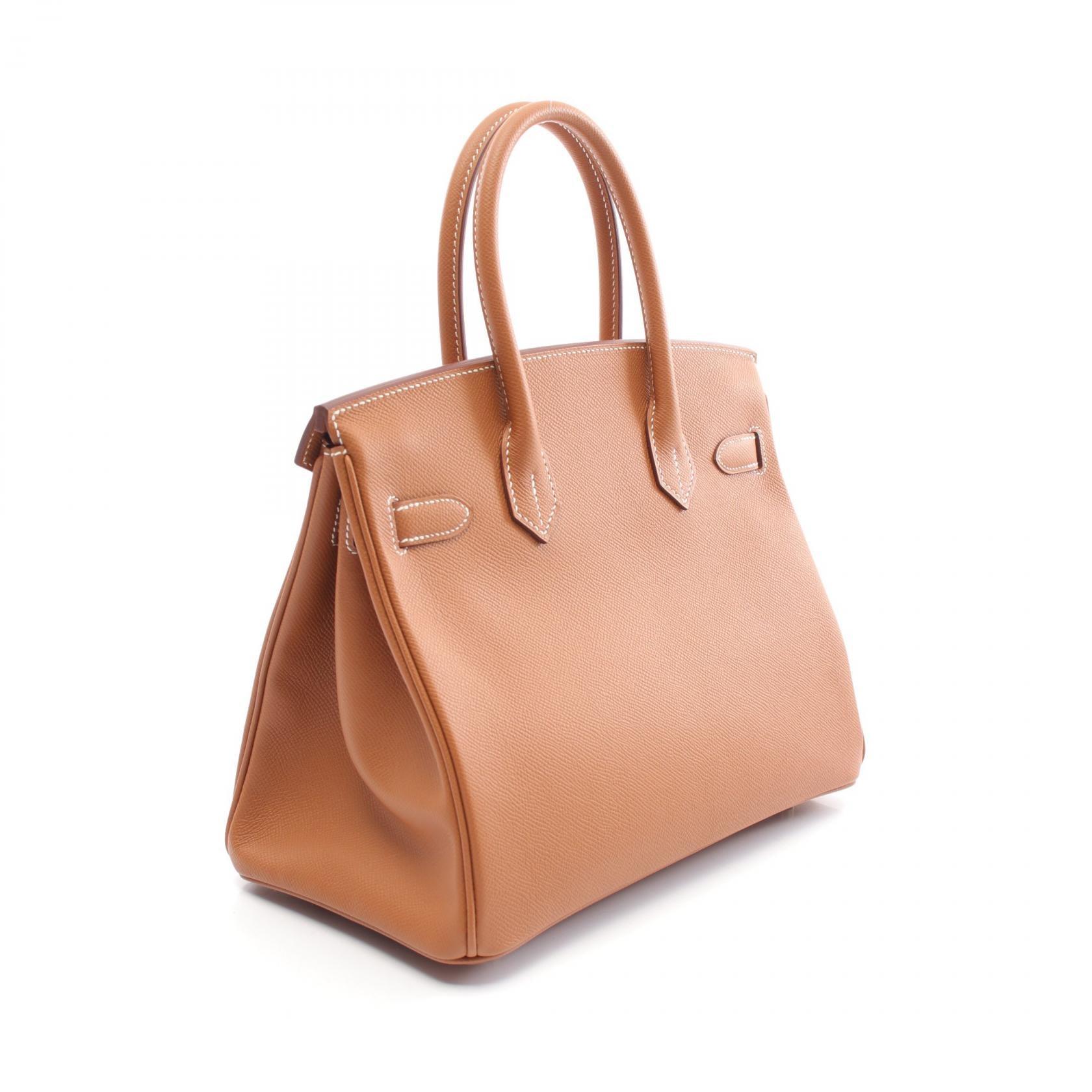 Hermes Birkin 30 Handbag Brown