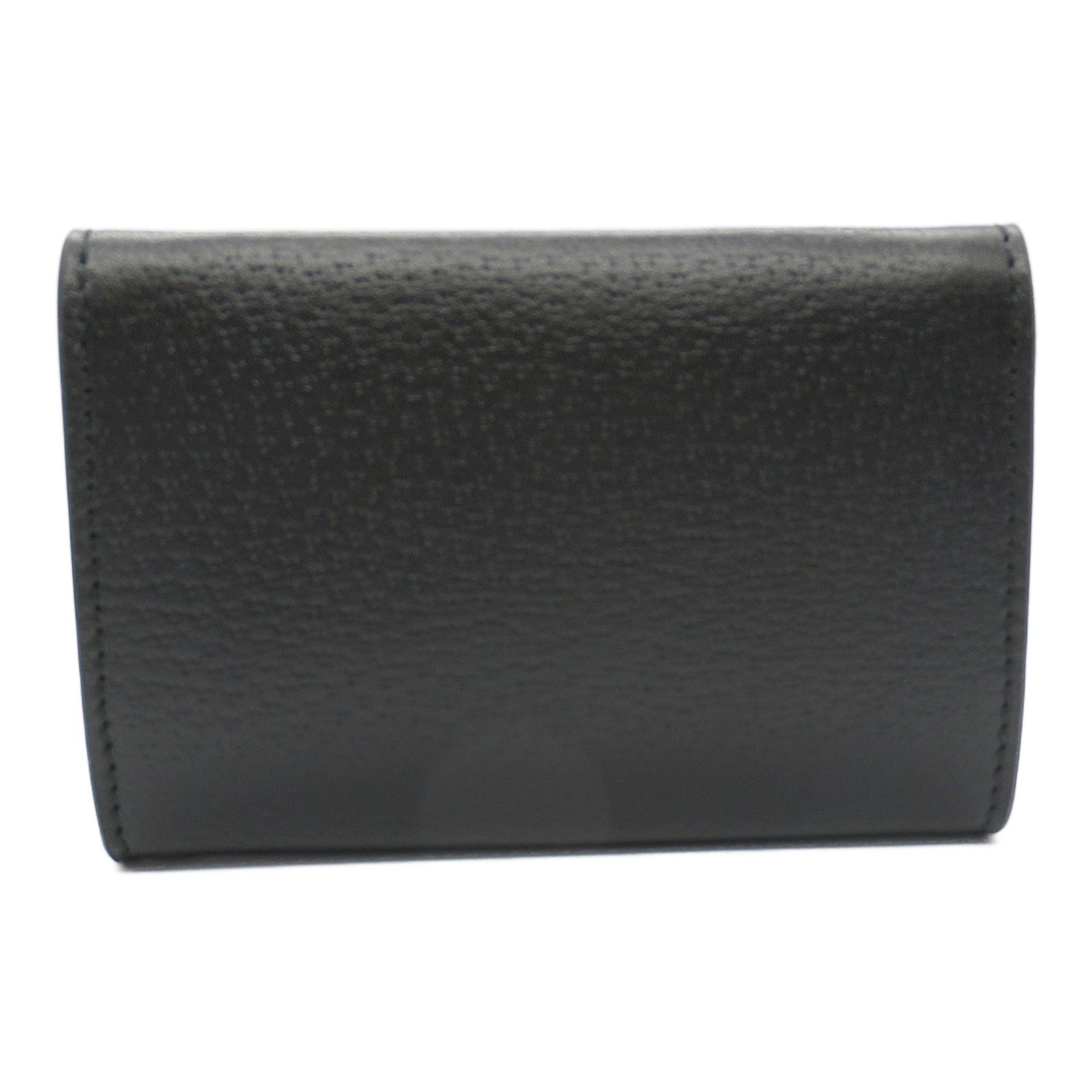 Gucci Leather Interlocking G Card Case