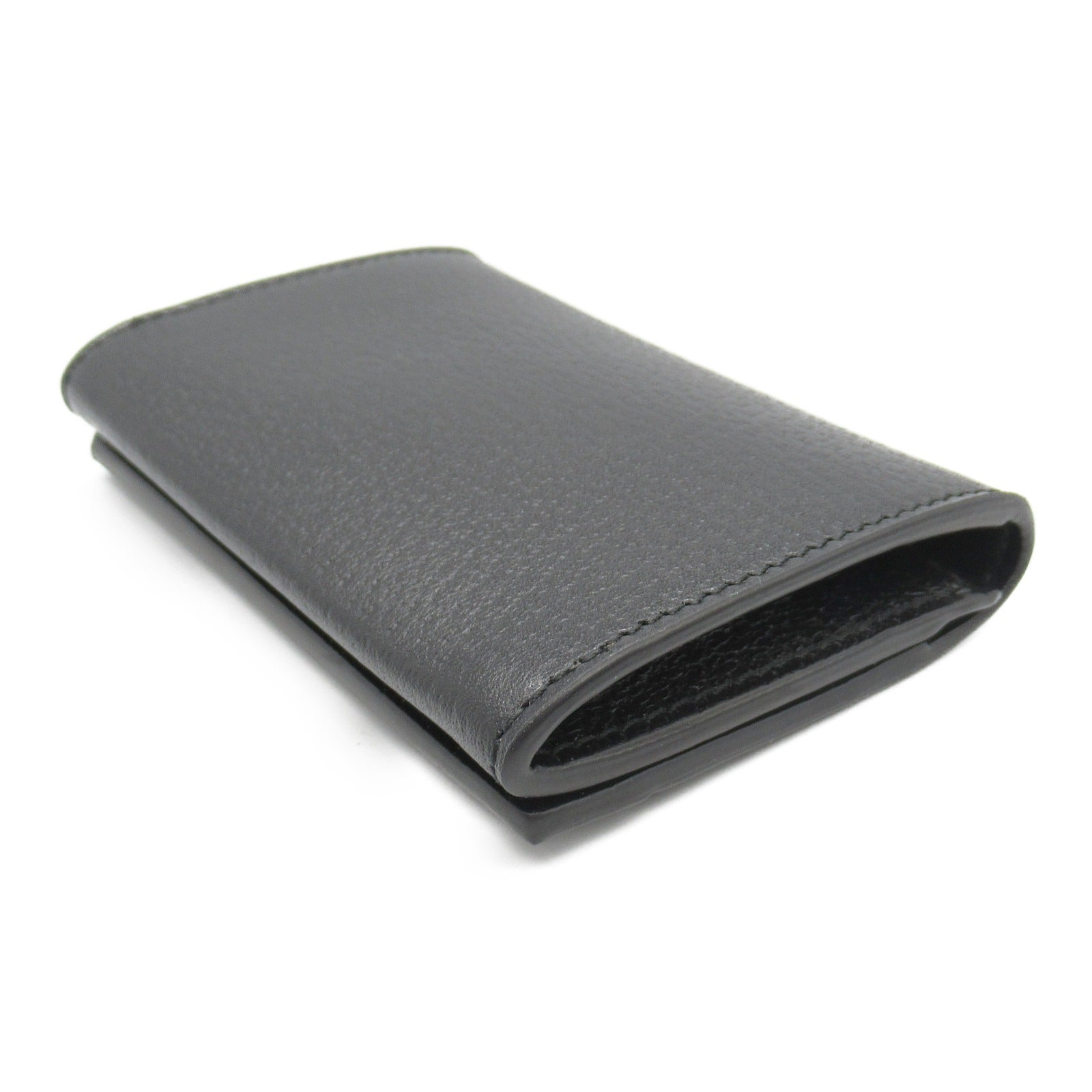 Gucci Leather Interlocking G Card Case