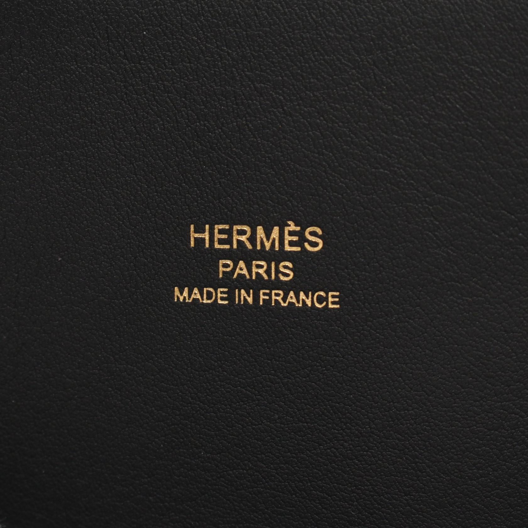 Hermes Bolide 1923 25 Handbag Black