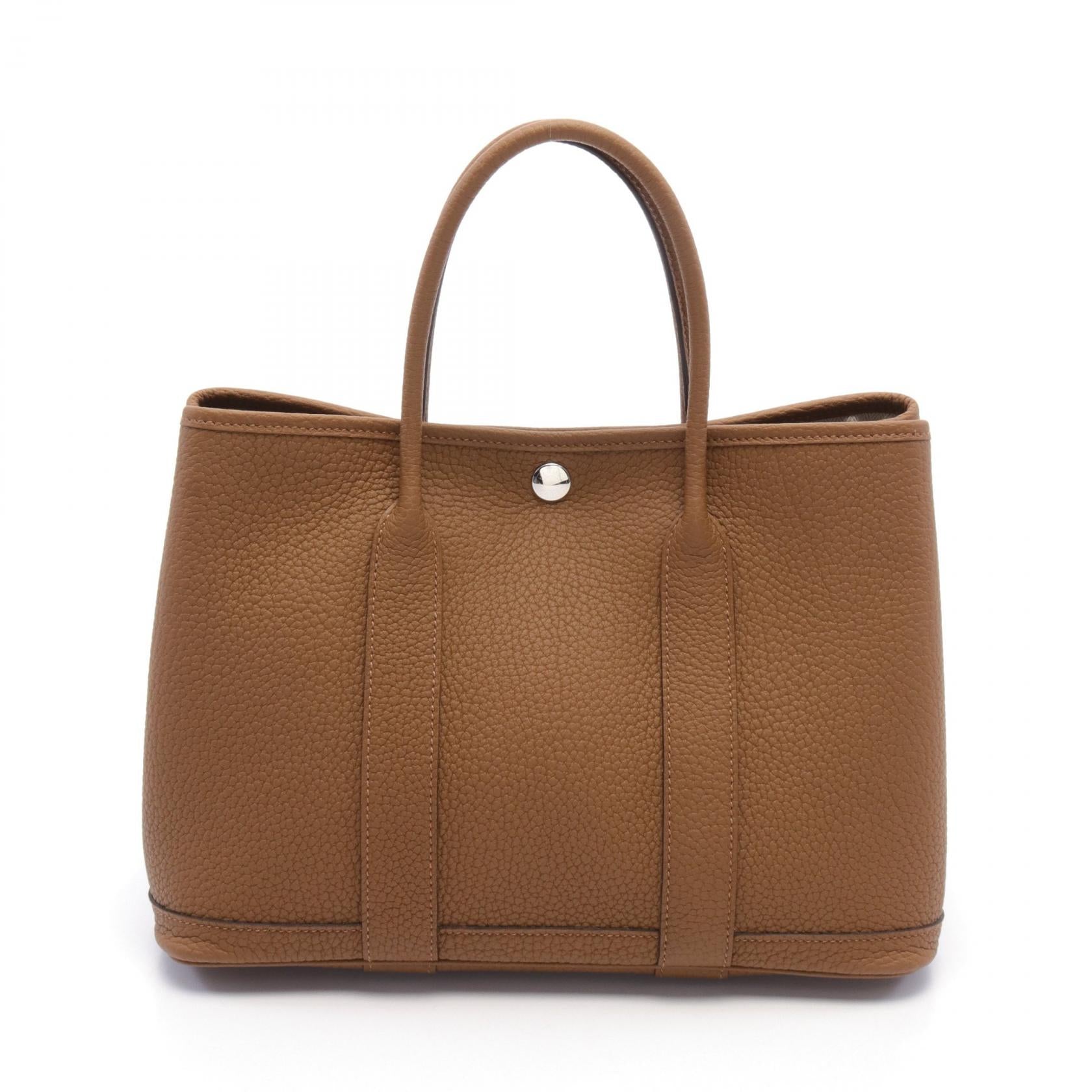 Hermes Garden Party TPM Tote Bag Brown