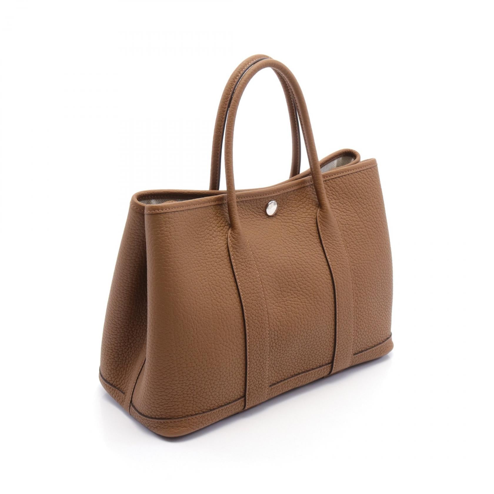 Hermes Garden Party TPM Tote Bag Brown