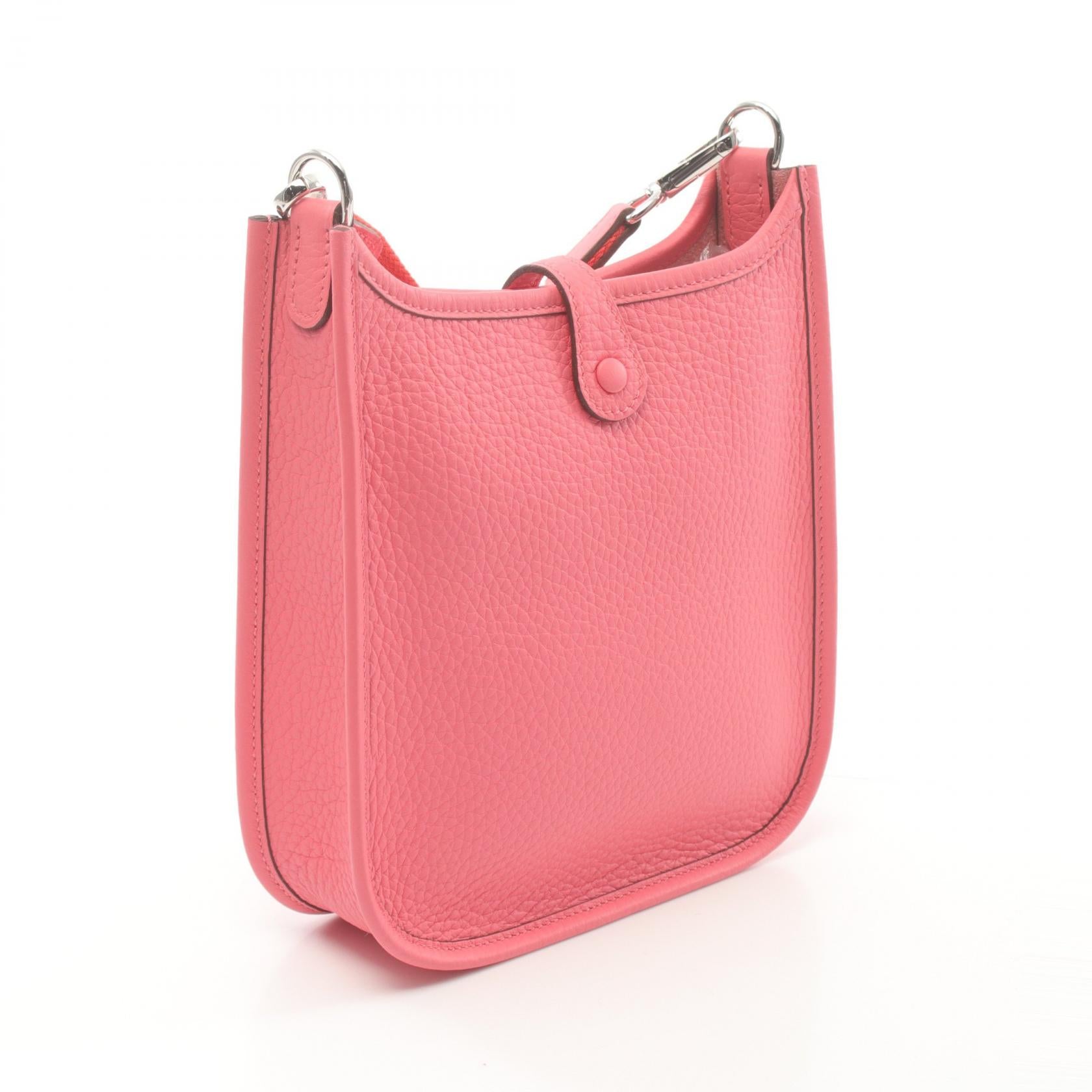 Hermes Evelyne TPM Shoulder Bag Pink