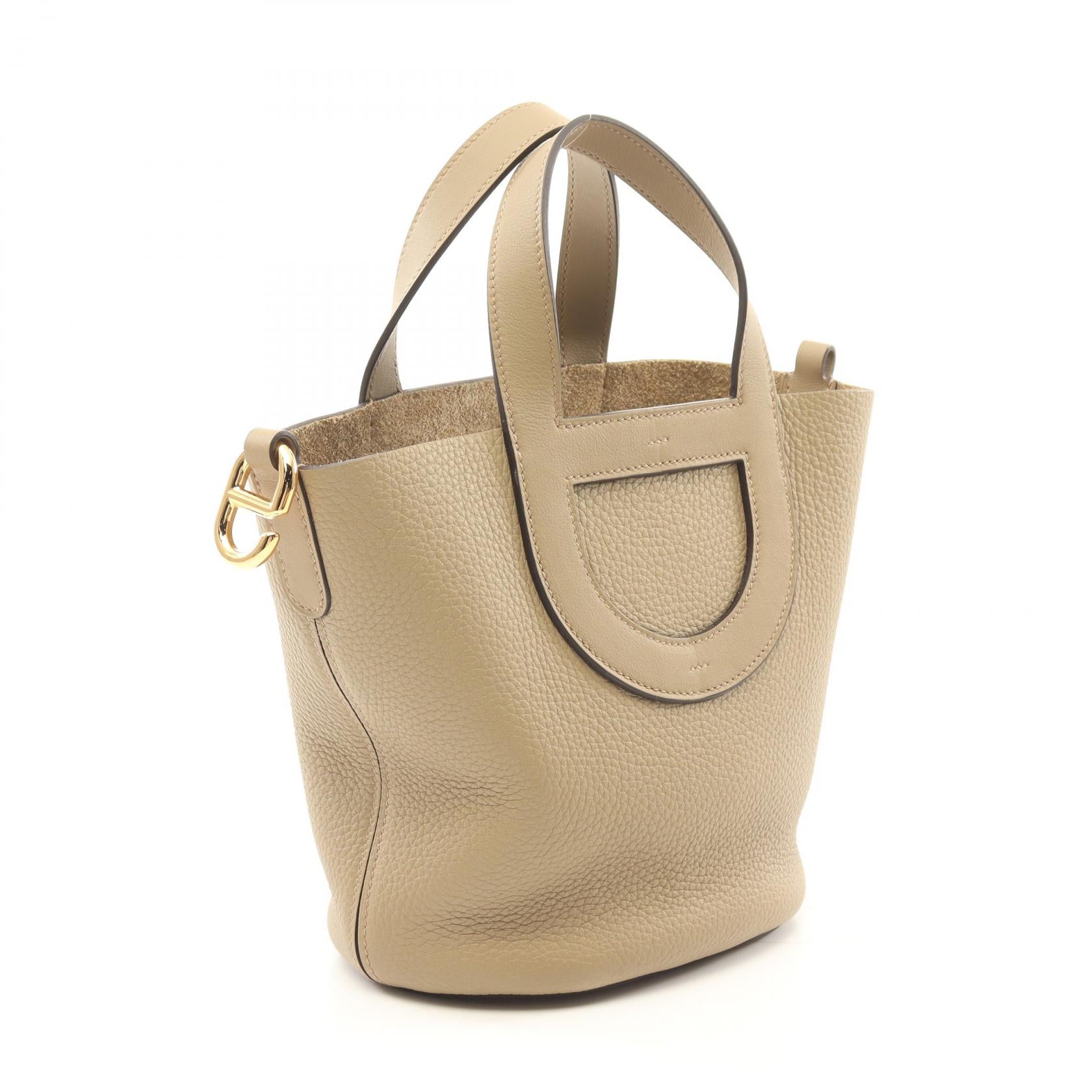 Hermes In The Loop PM Handbag Beige