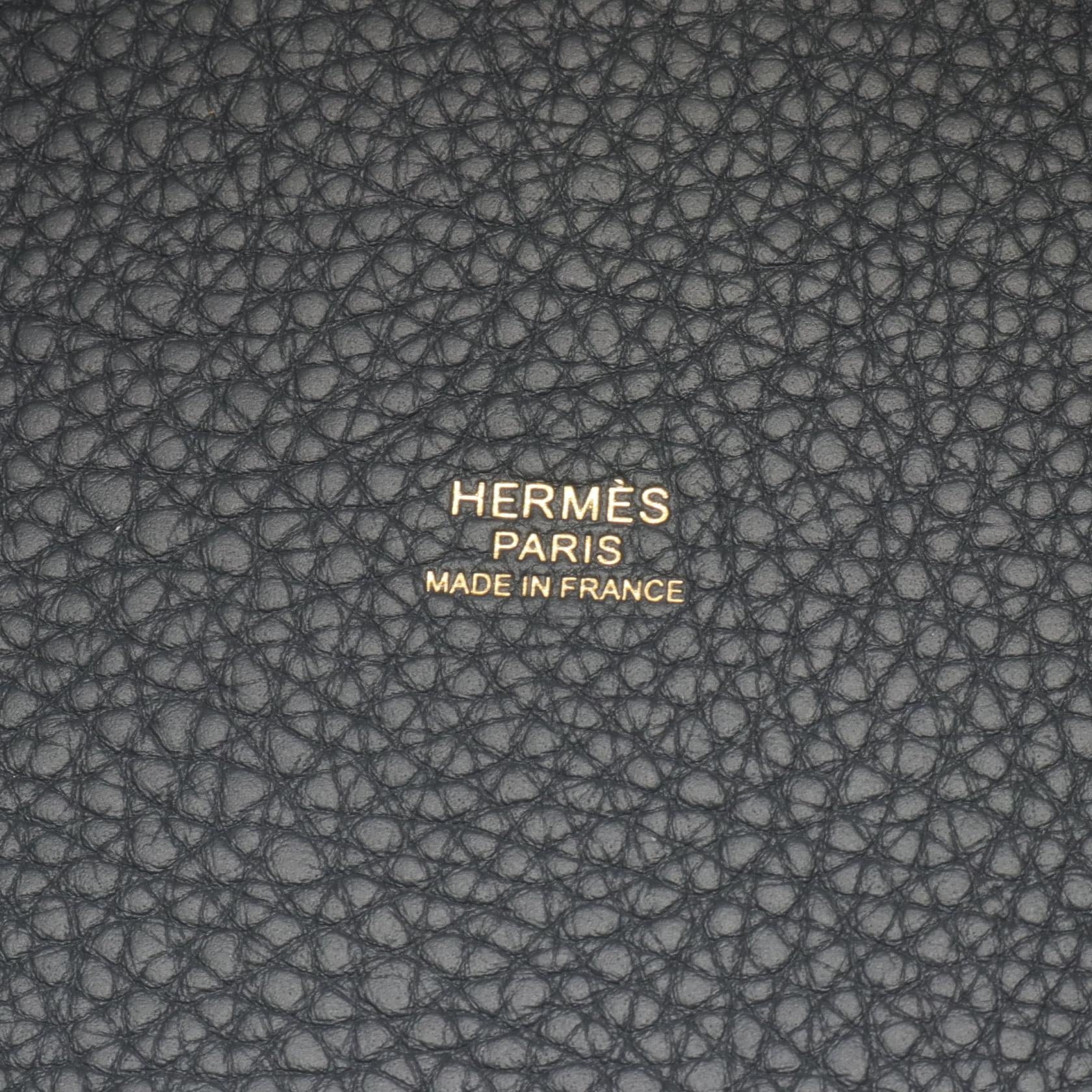 Hermes Picotin Lock PM Handbag Gray