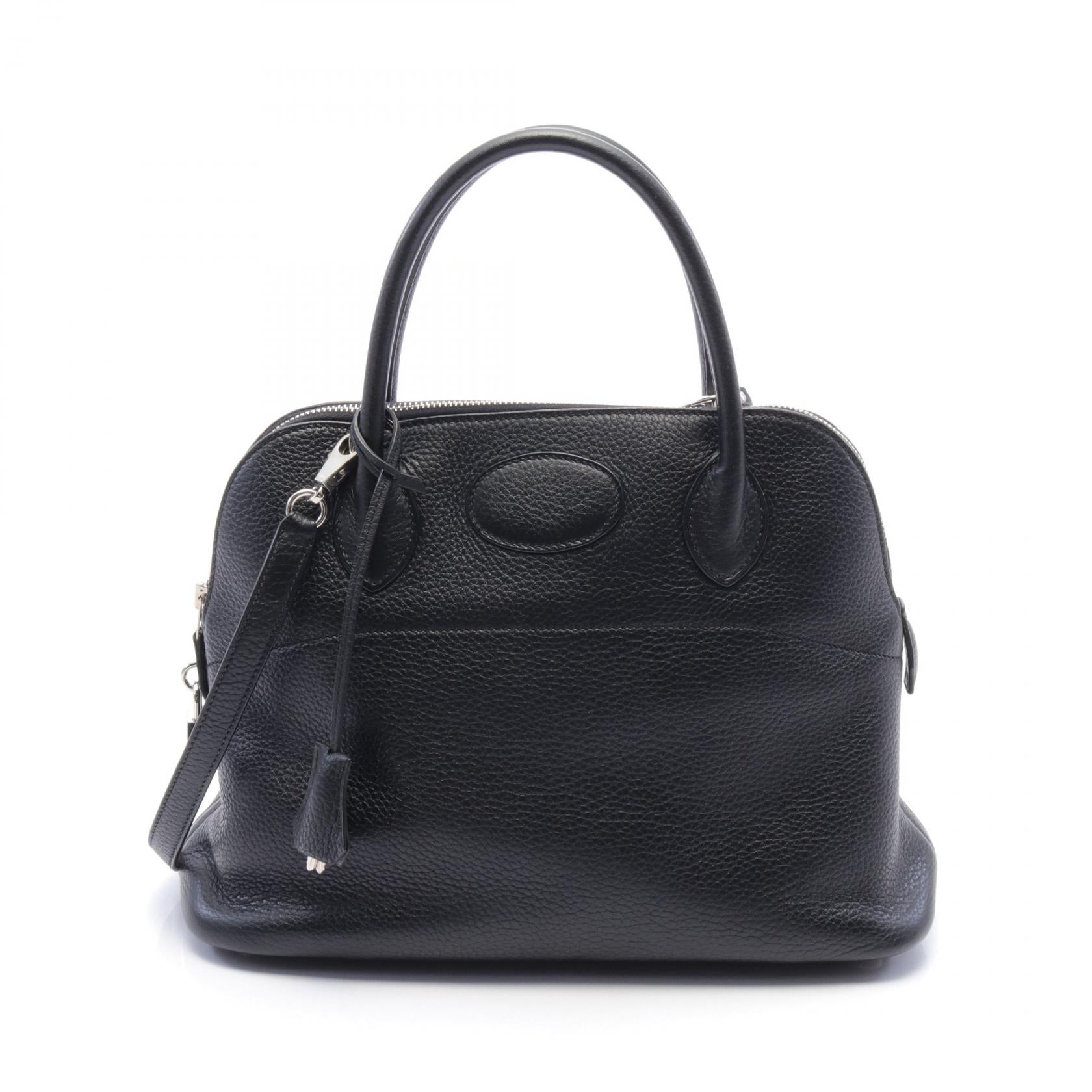 Hermes Bolide 31 Handbag Black