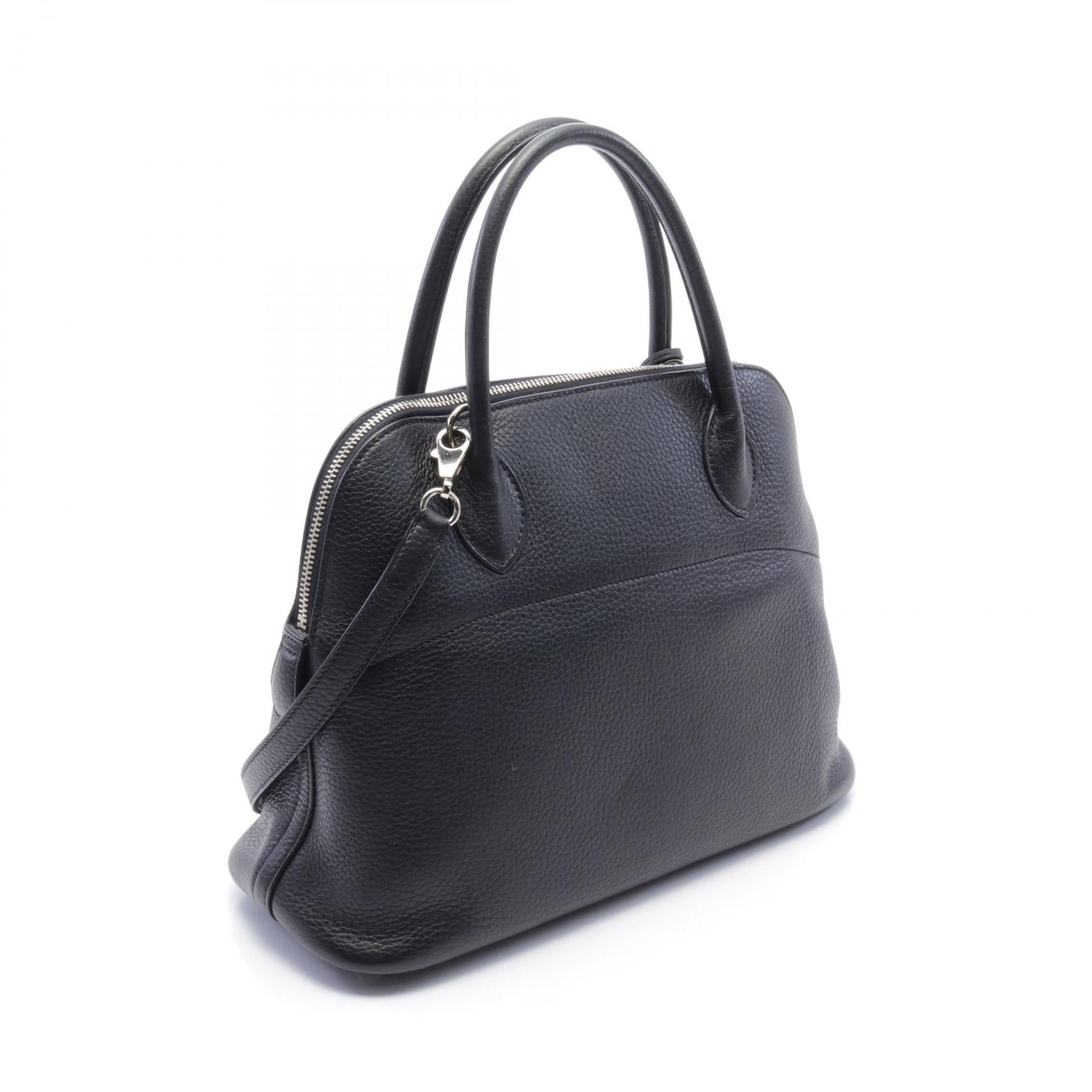 Hermes Bolide 31 Handbag Black