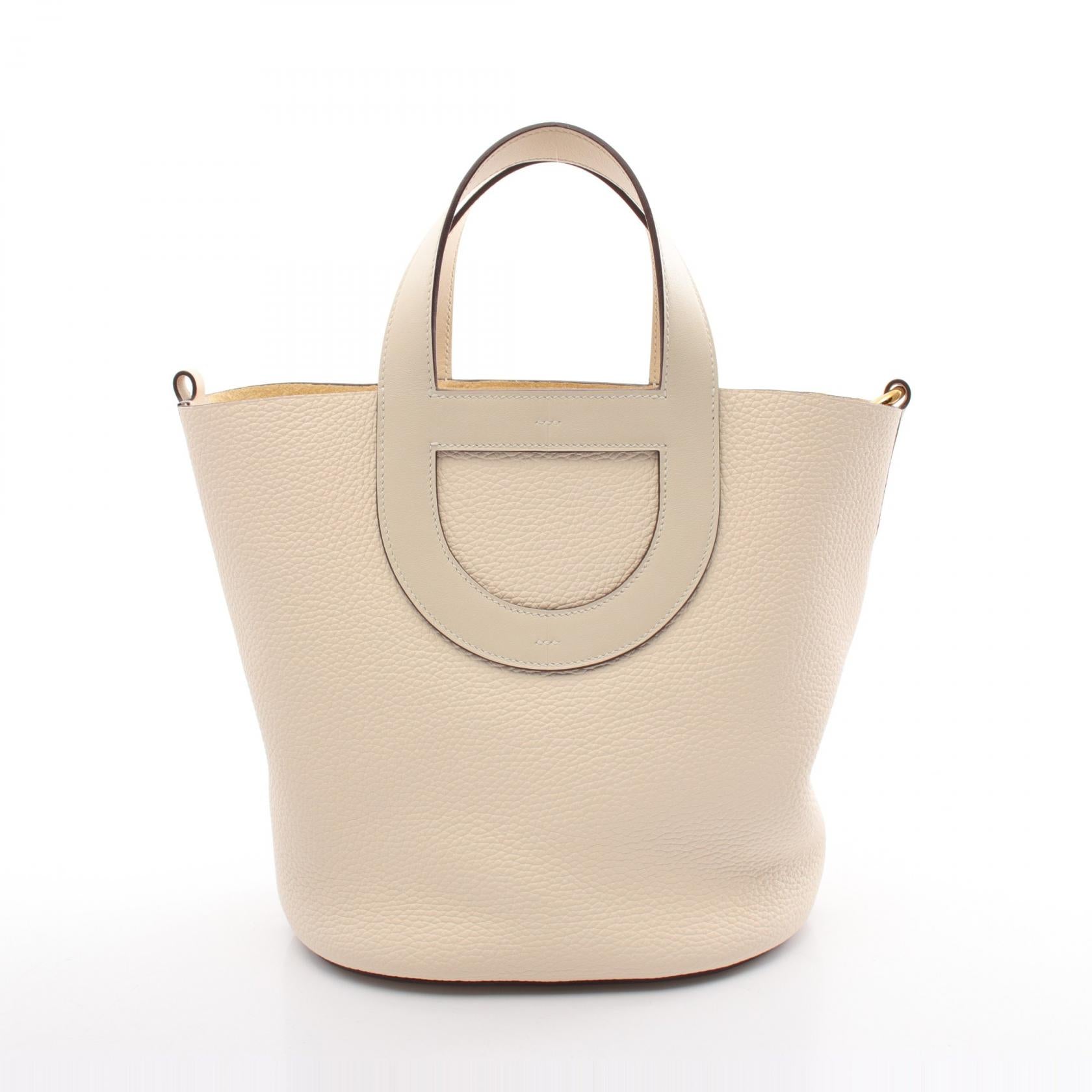 Hermes In The Loop 23 Handbag Ivory