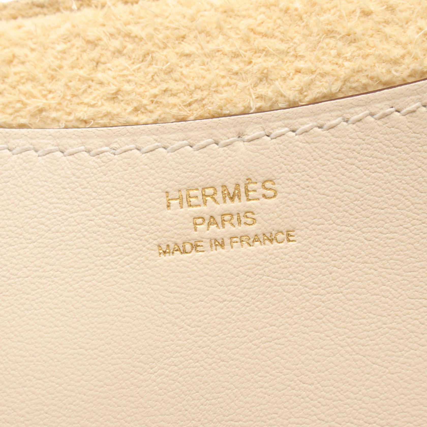 Hermes In The Loop 23 Handbag Ivory