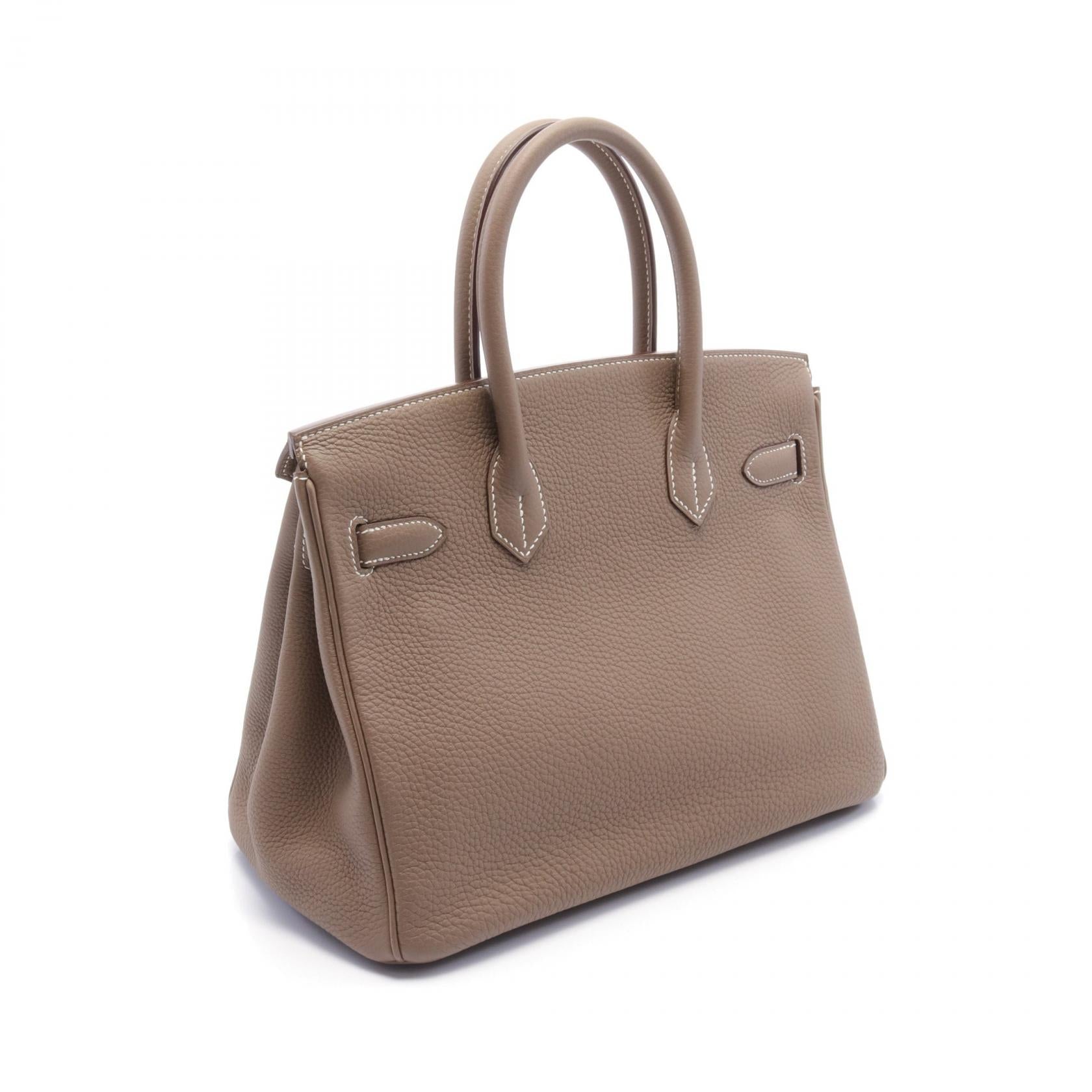 Hermes Birkin 30 Togo Handbag Brown