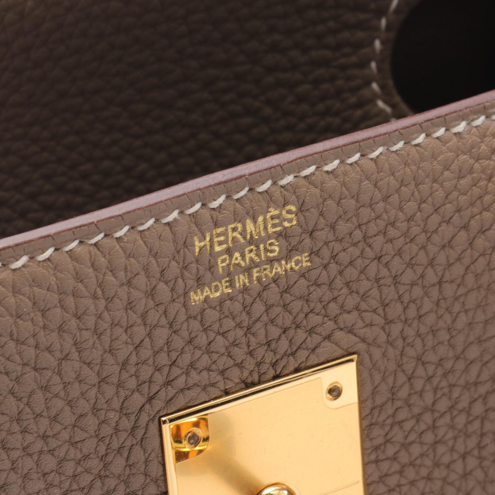 Hermes Birkin 30 Togo Handbag Brown